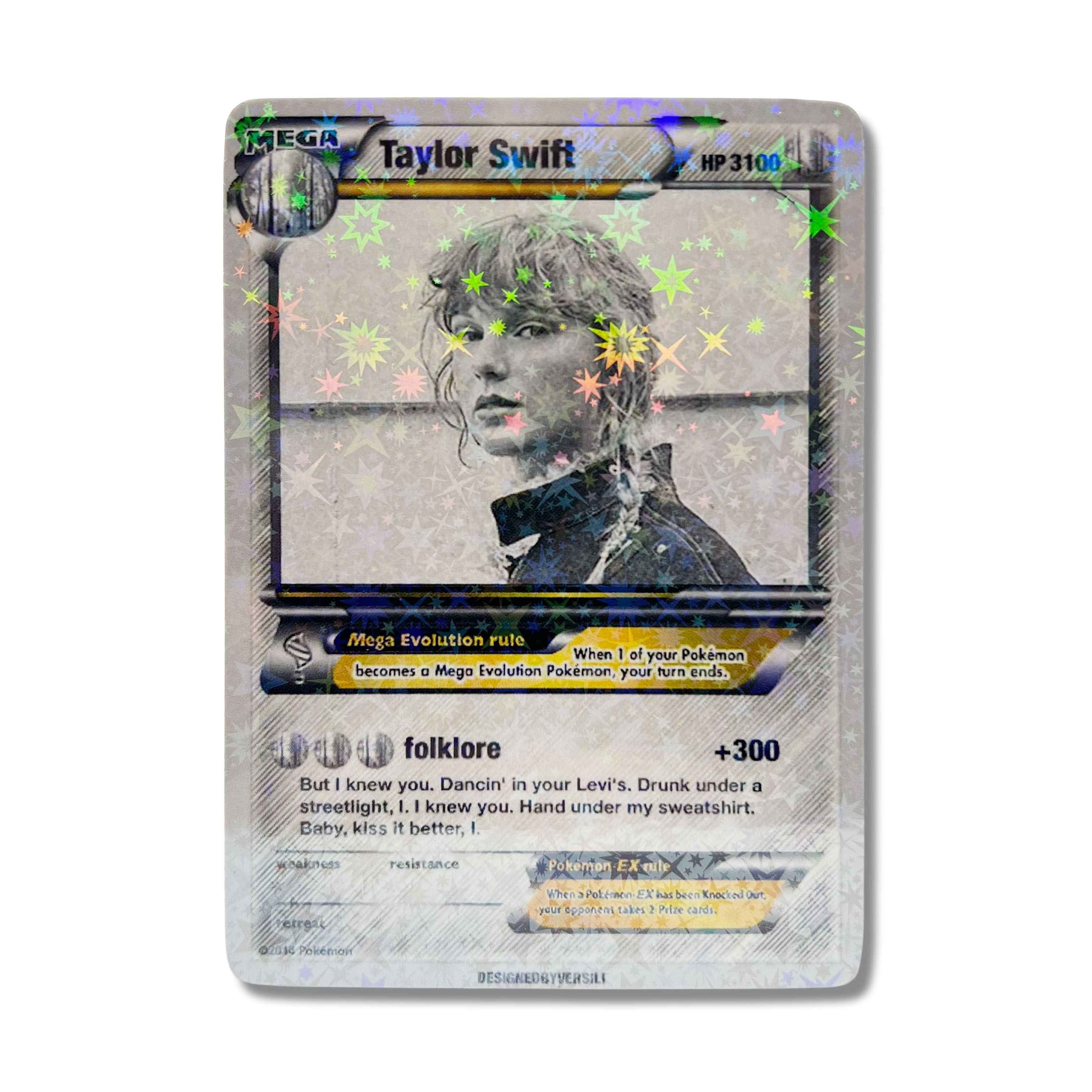 Taylor Swift Pokemon Card