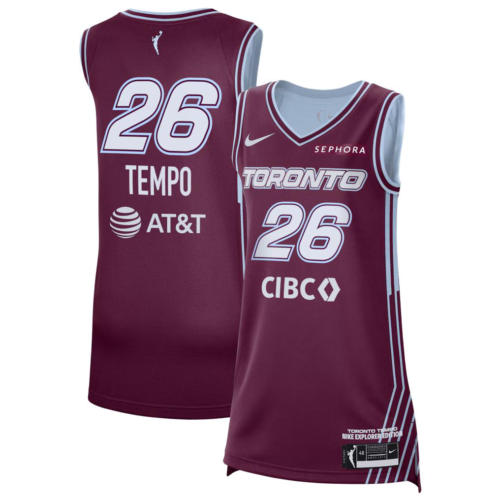 Inaugural Toronto Tempo Jersey