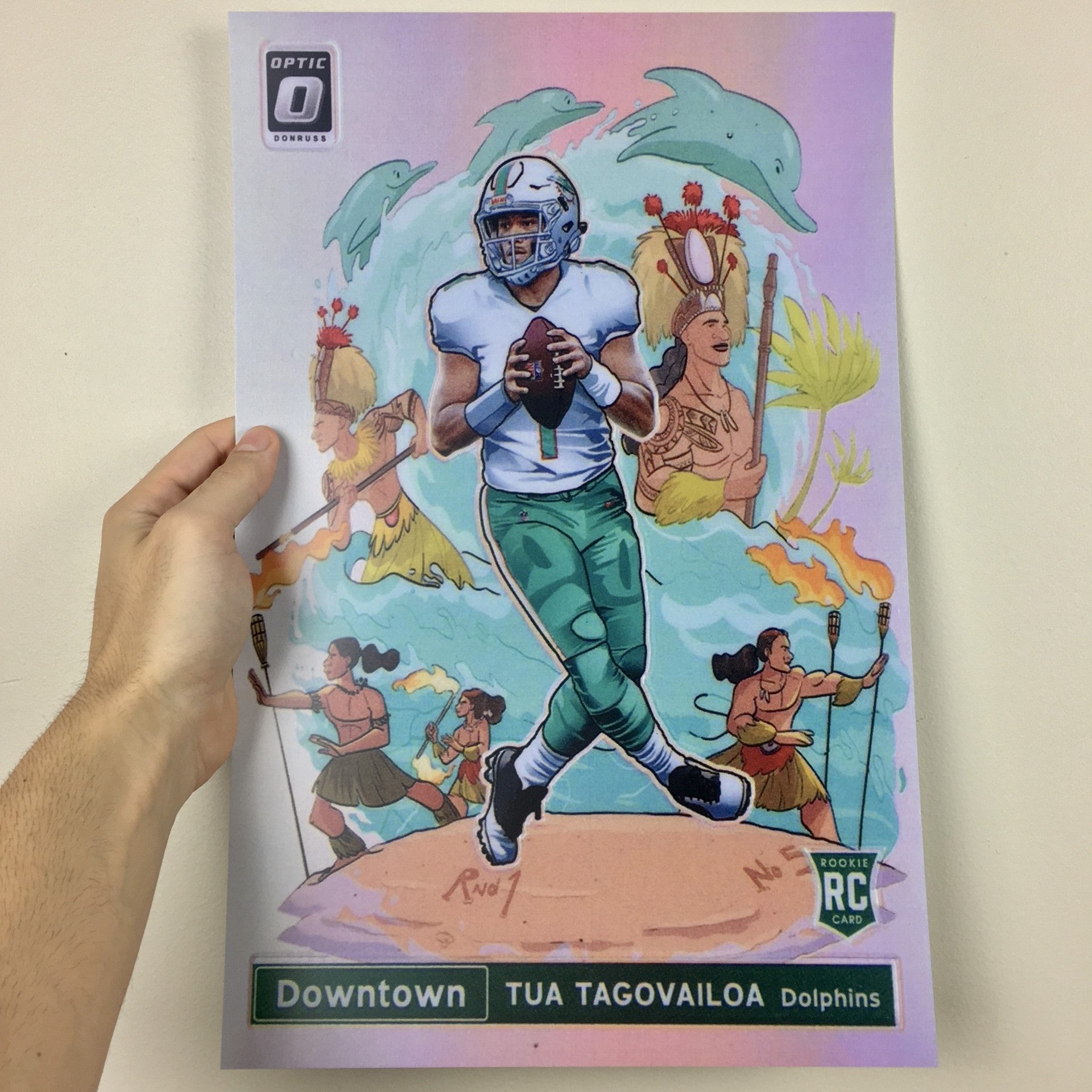 Tua Tagovailoa Poster