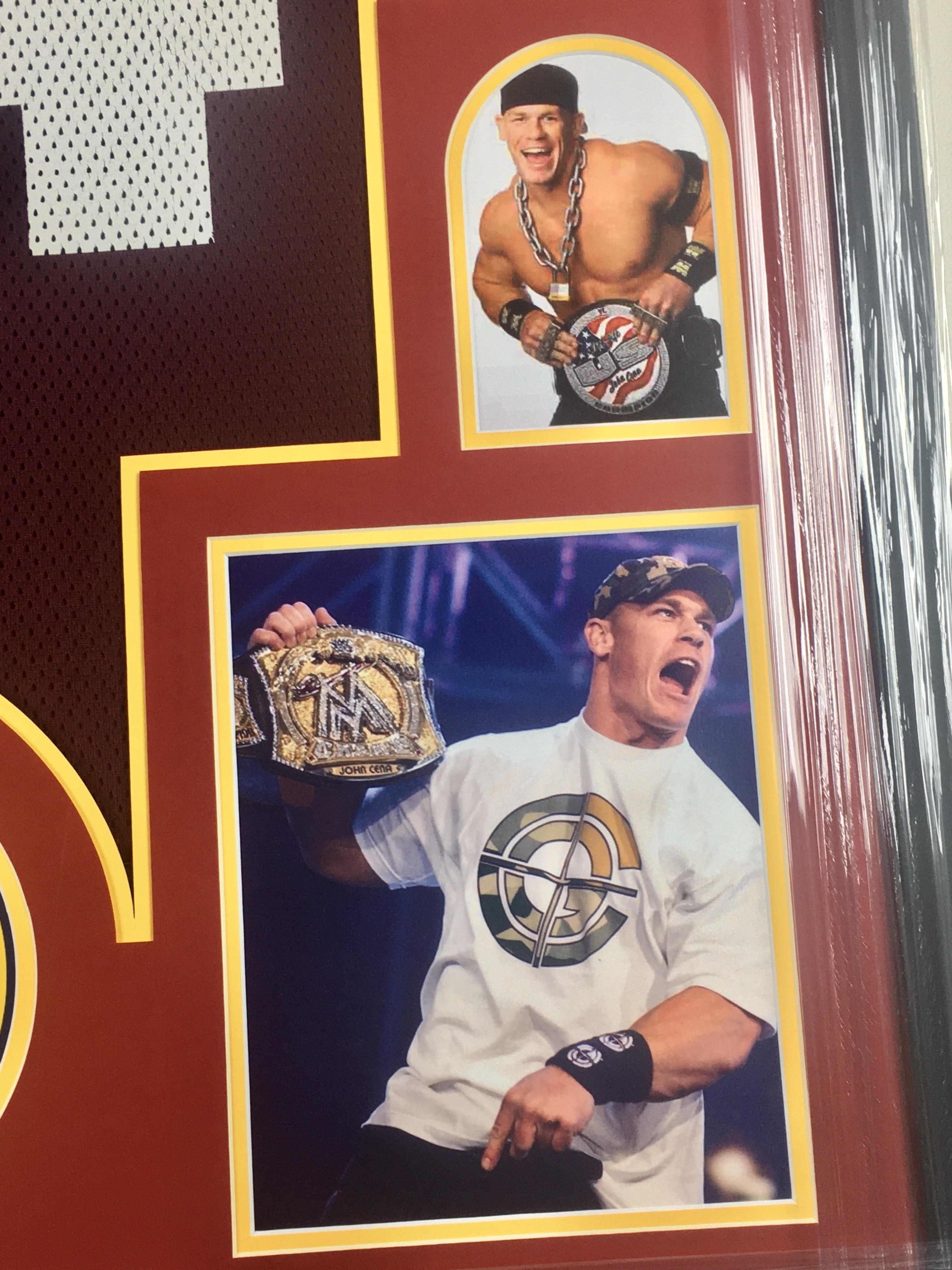 John Cena Signed Jersey Framed