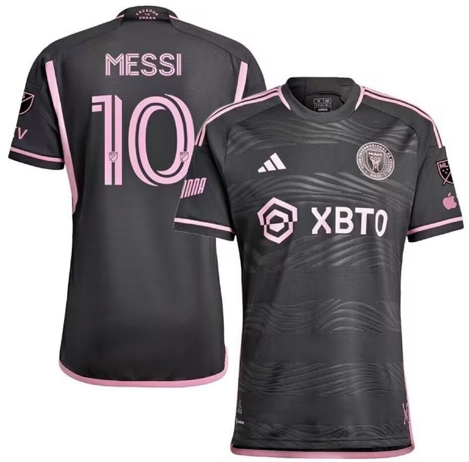 Inter Miami Lionel Messi Jersey Black