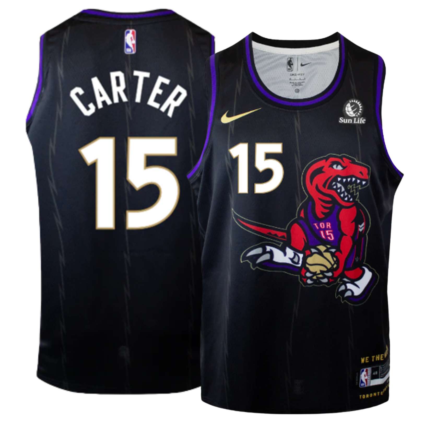 City Toronto Raptors Vince Carter Jersey