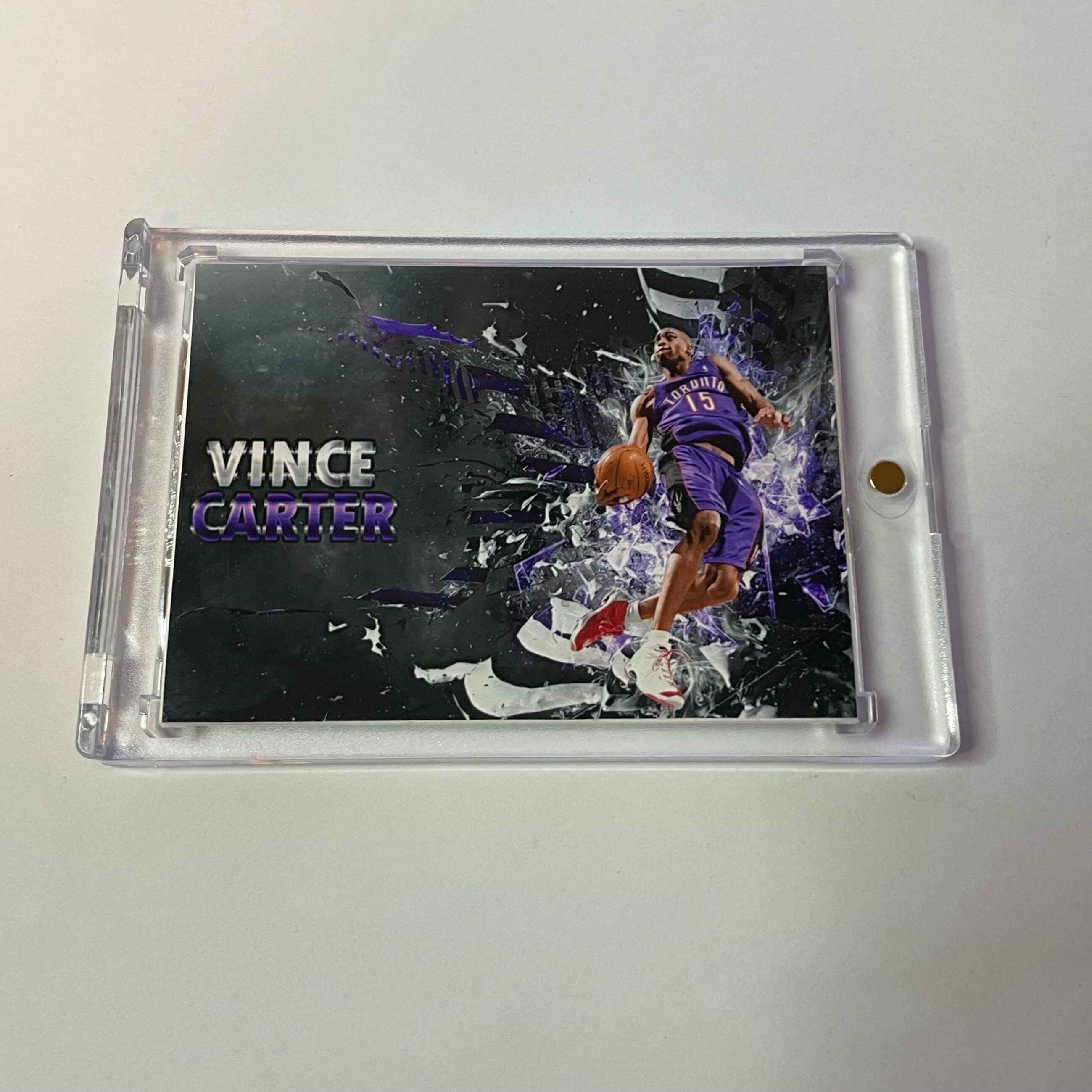Custom Vince Carter Patch Card