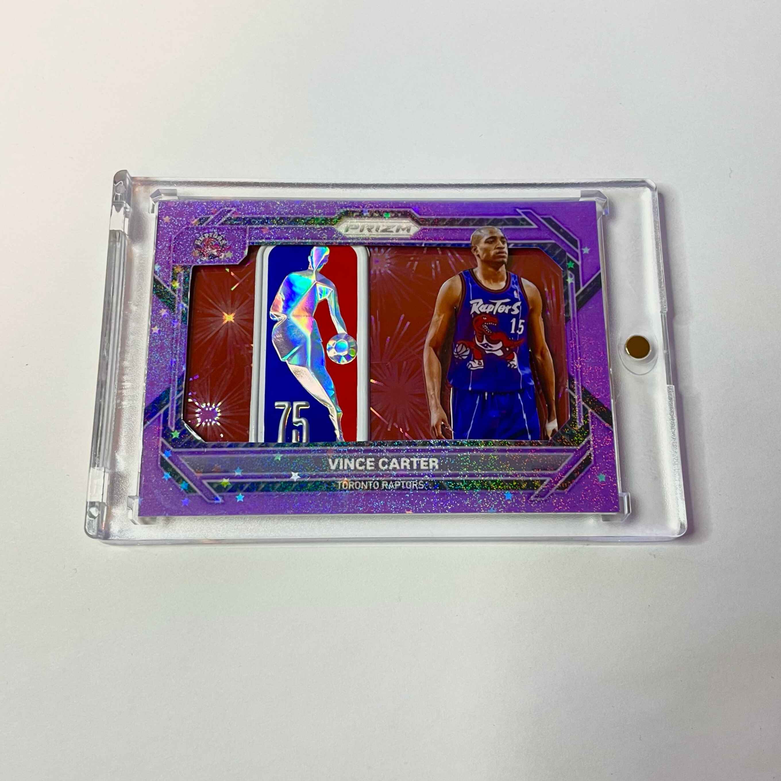 Custom Vince Carter Patch Card