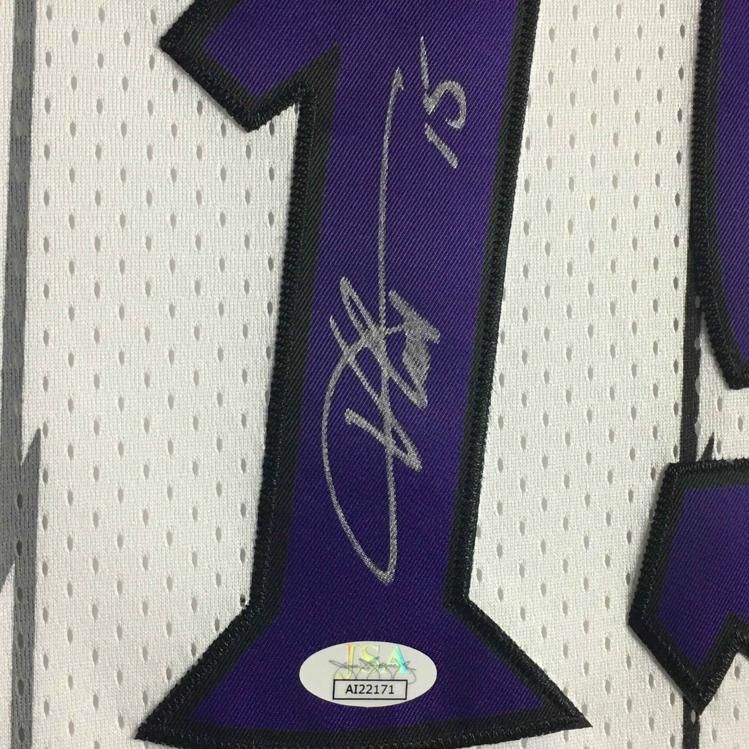 Vince Carter Signed Jersey Framed