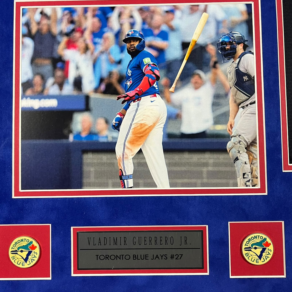 Vlad Guerrero Jr Signed Jersey Framed