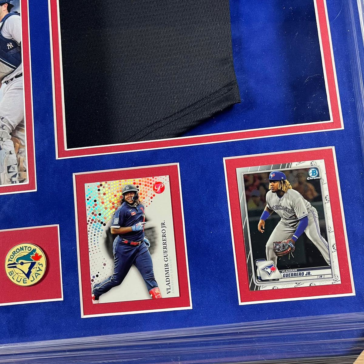 Vlad Guerrero Jr Signed Jersey Framed