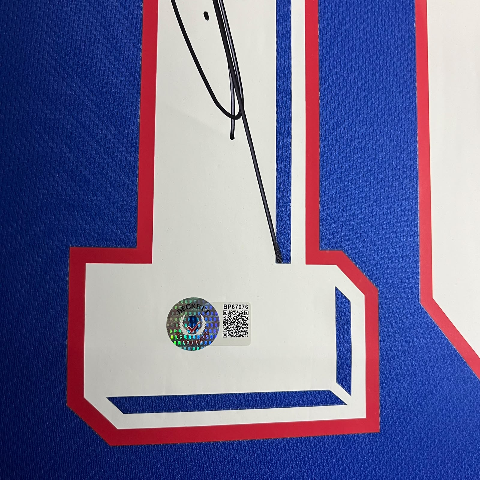 Zinedine Zidane Signed Jersey Framed