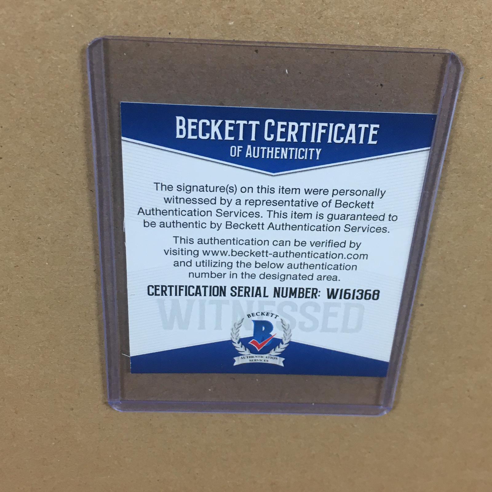 Zinedine Zidane Signed Photo Framed