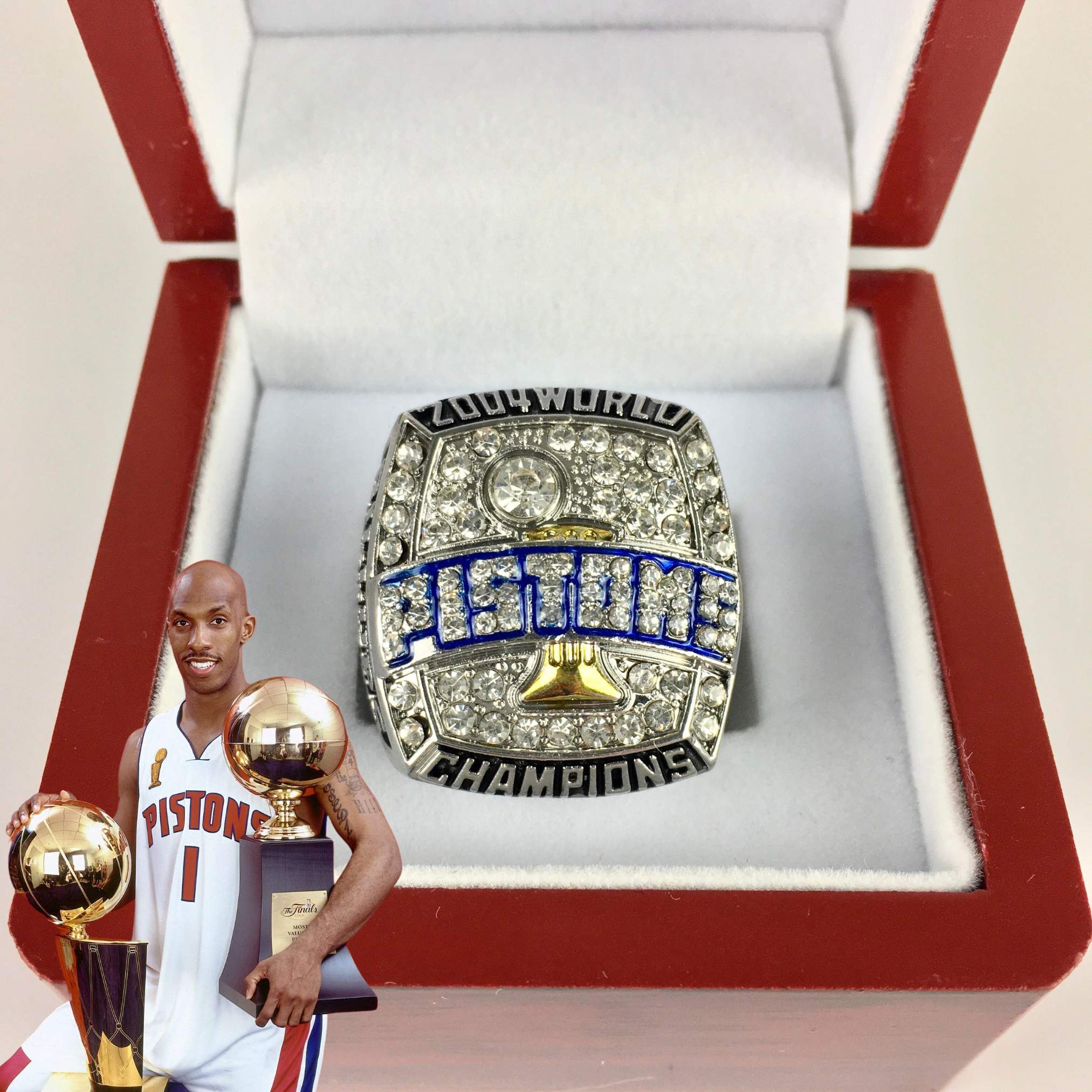 Detroit Pistons Championship Ring 2004