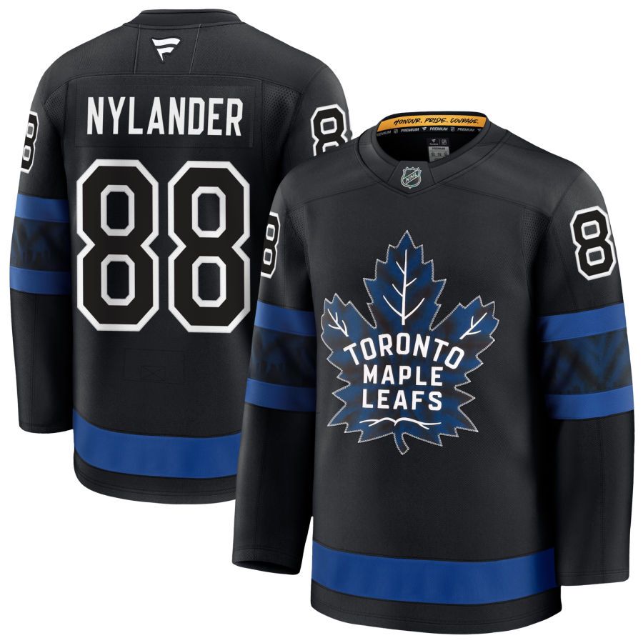 Black Toronto Maple Leafs William Nylander Jersey