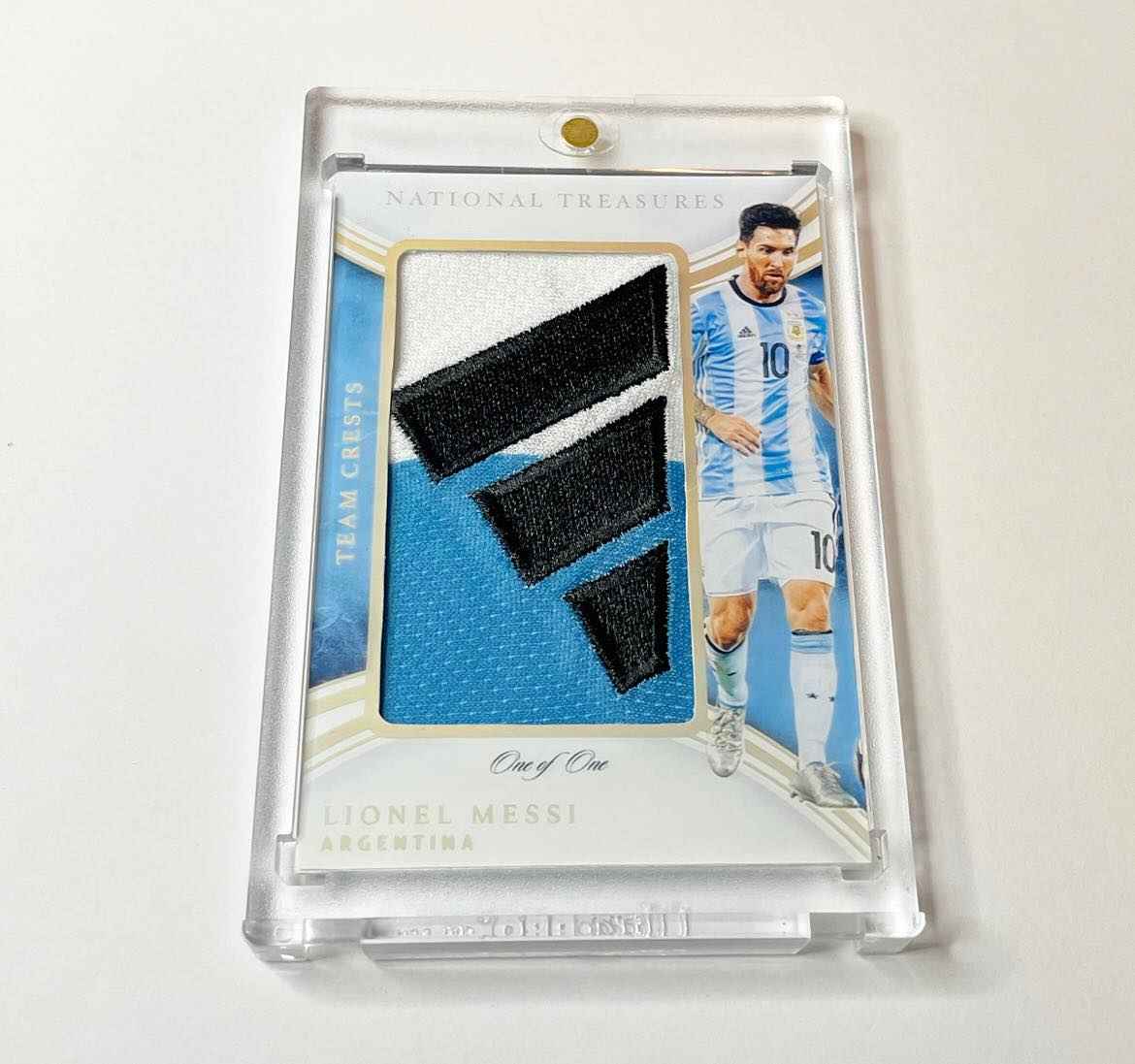 Custom Lionel Messi Adidas Patch Card 1/1