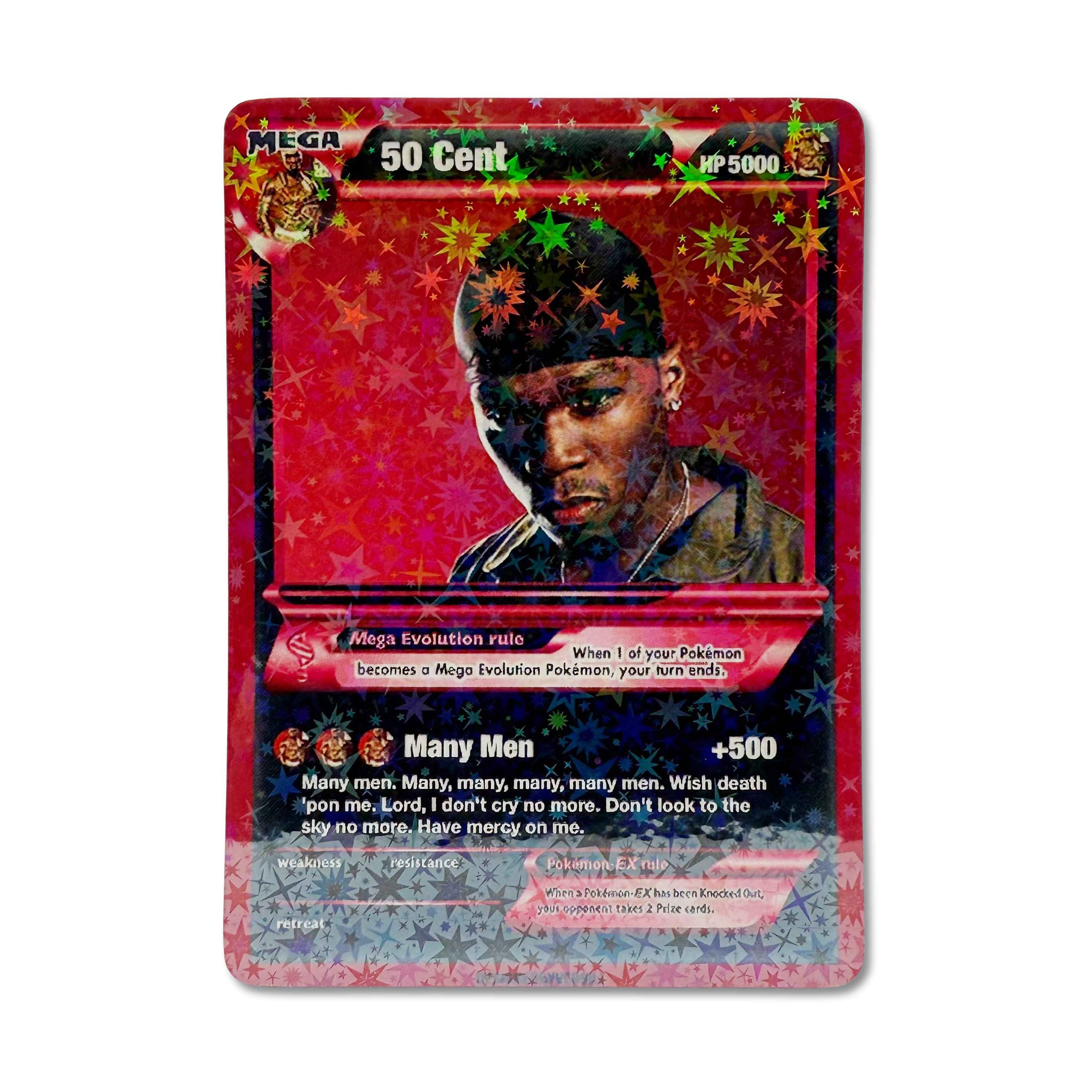 50 Cent Pokemon Card