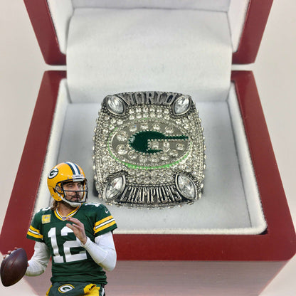 Aaron Rodgers Green Bay Packers Super Bowl Ring