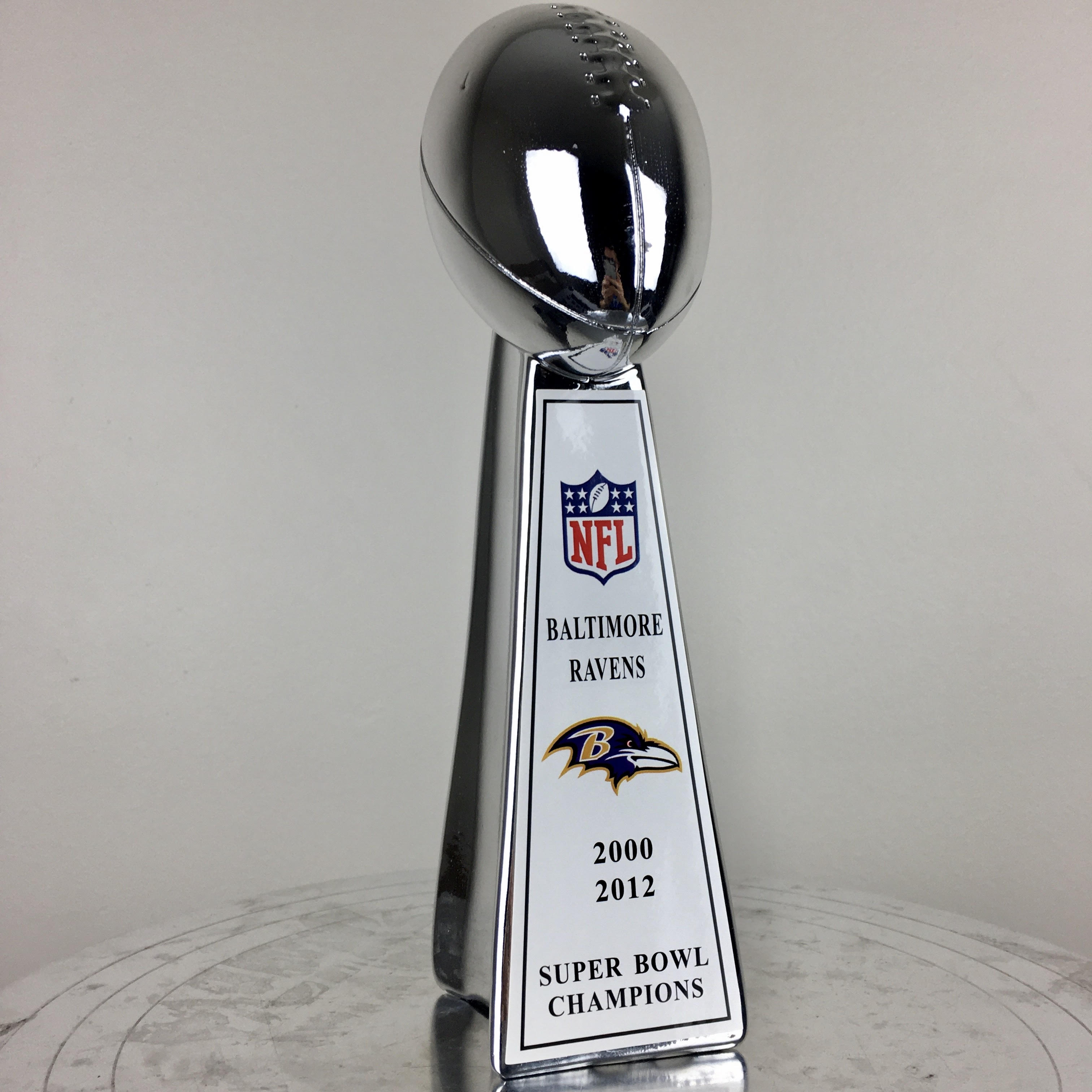 Baltimore Ravens Super Bowl Trophy