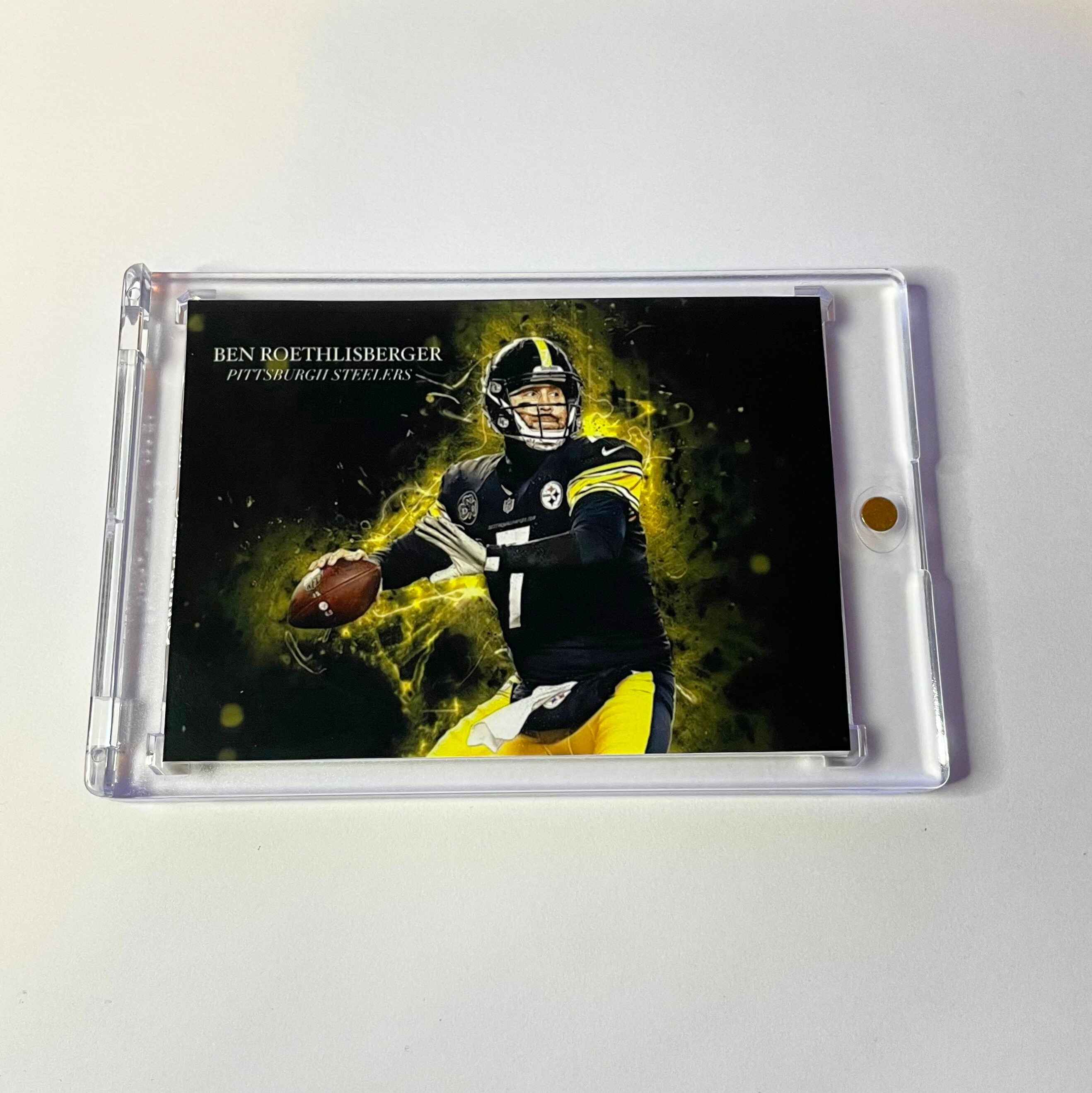 Custom Ben Roethlisberger Shield Card