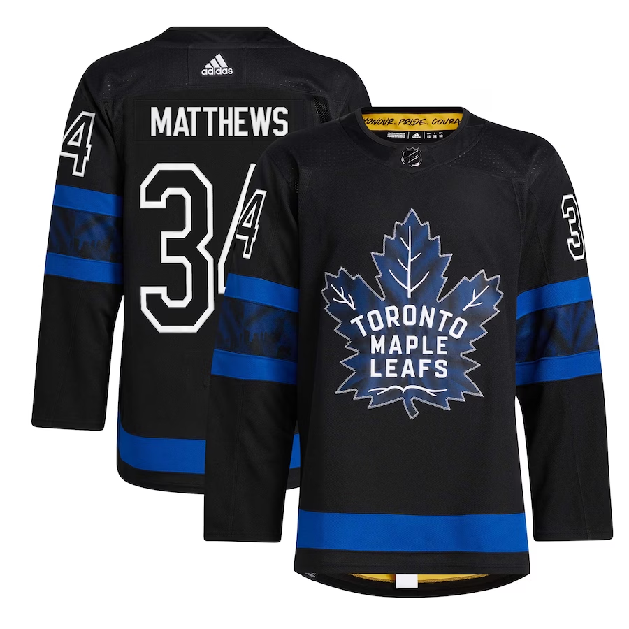 Black Toronto Maple Leafs Auston Matthews Jersey