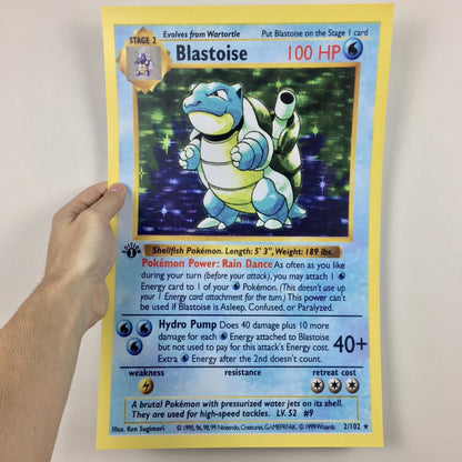 Blastoise Poster
