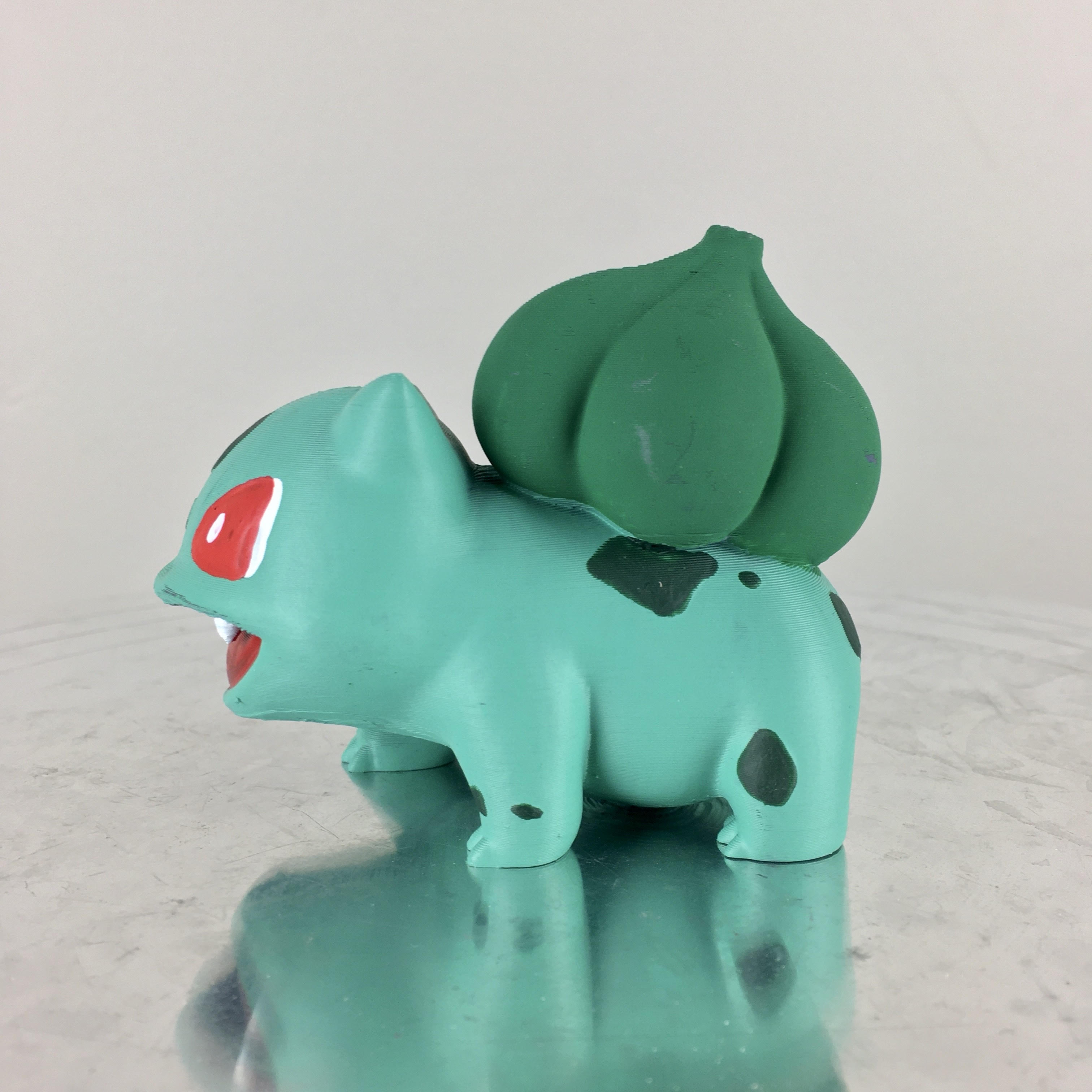 Bulbasaur Figure 3D Printed Hand Painted