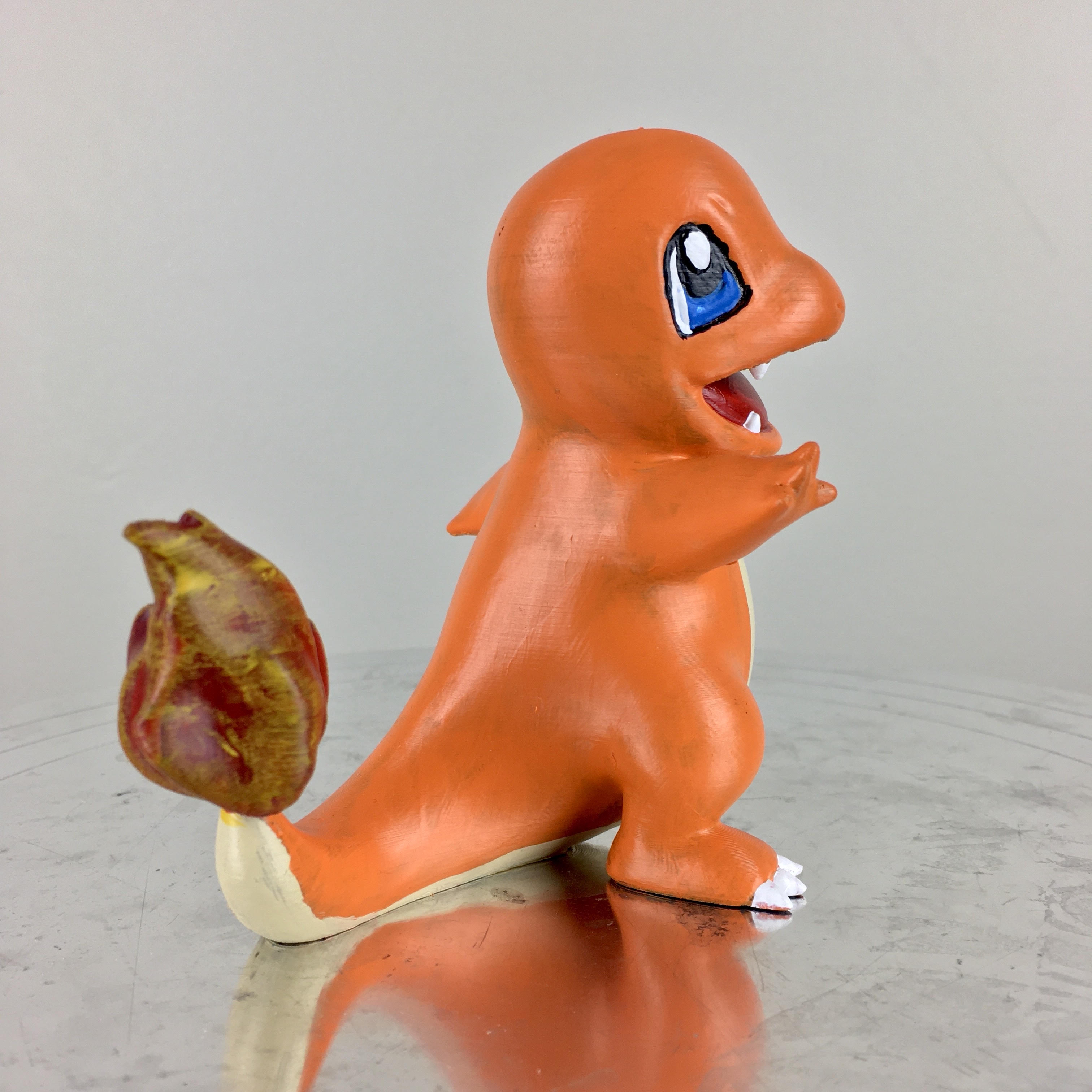 Charmander Figure 3D Printed Hand Painted