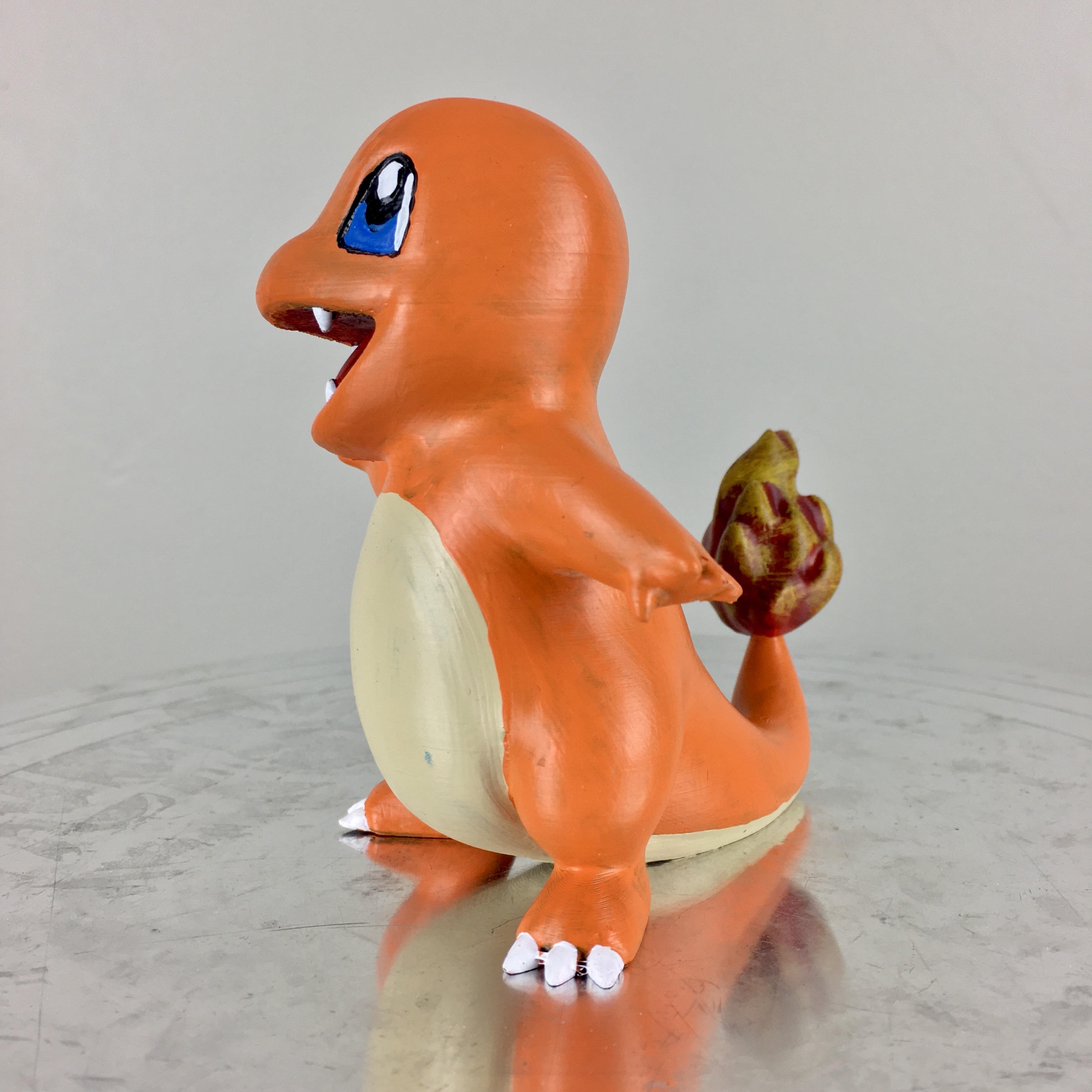 Charmander Figure 3D Printed Hand Painted