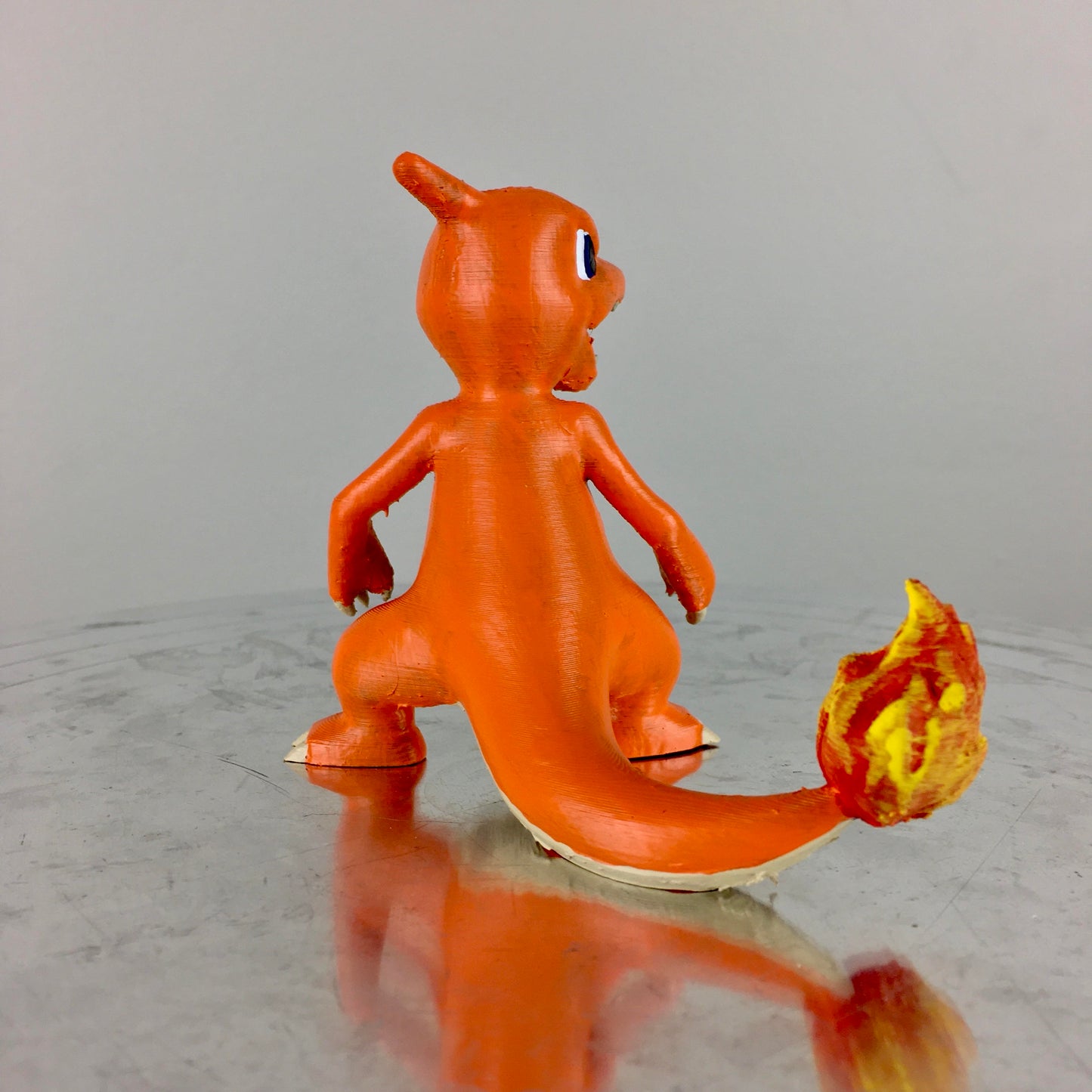 Charmeleon Figure 3D Printed Hand Painted