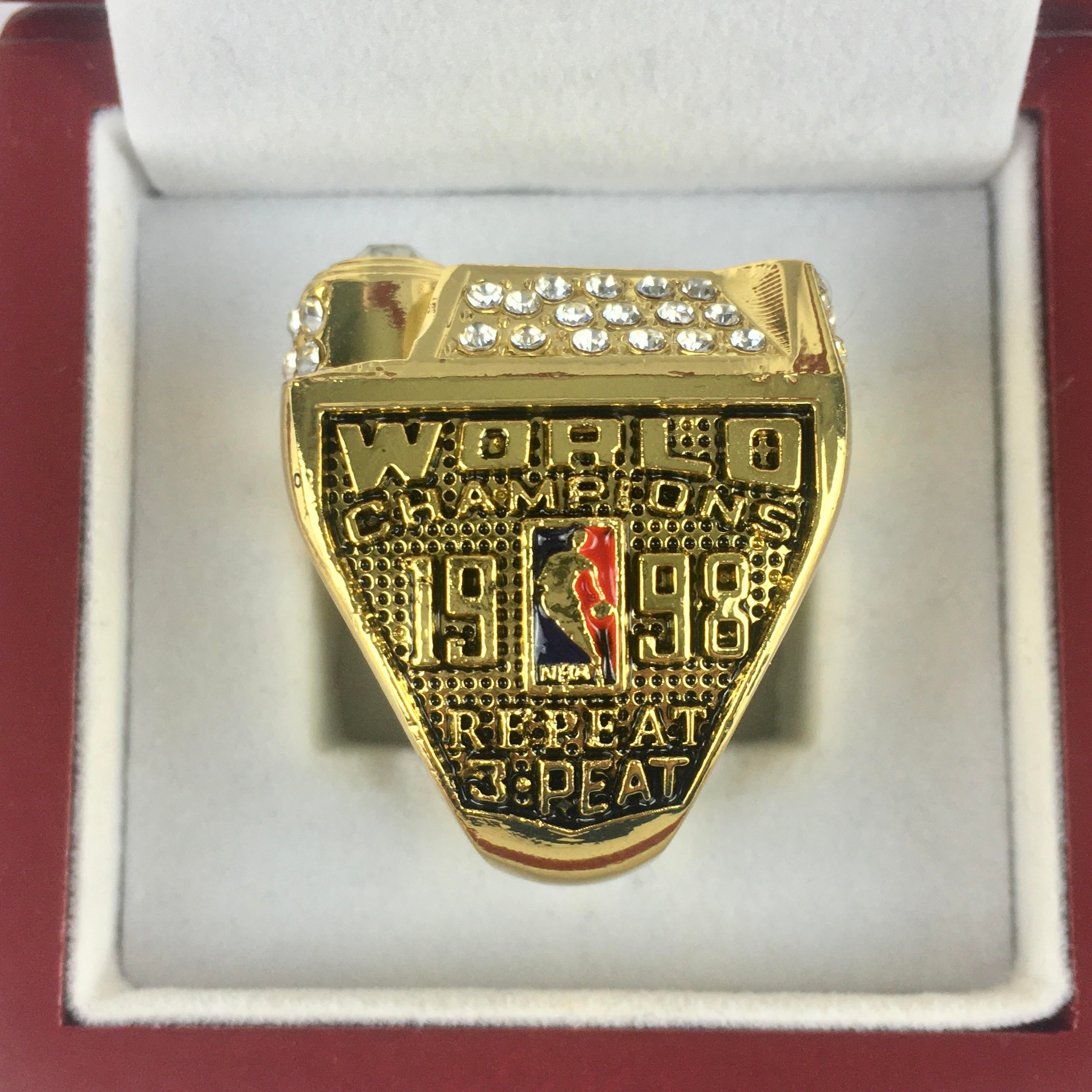 Chicago Bulls Championship Ring 1998 Last Dance