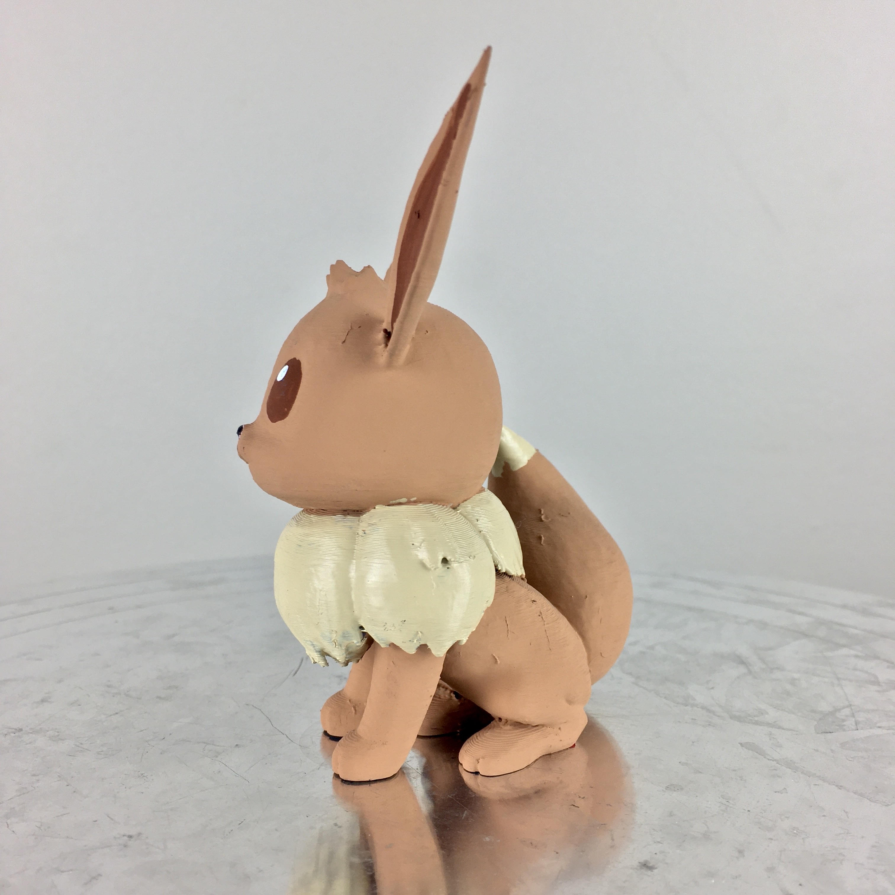 Eevee Figure 3D Printed Hand Painted