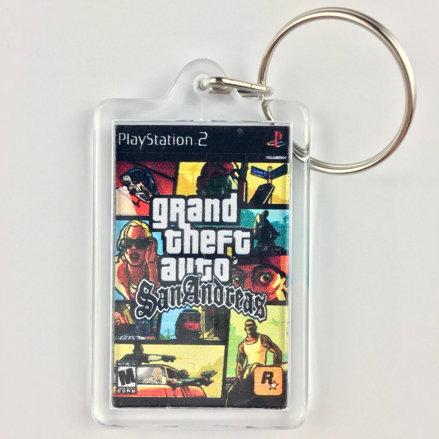 GTA San Andreas Keychain