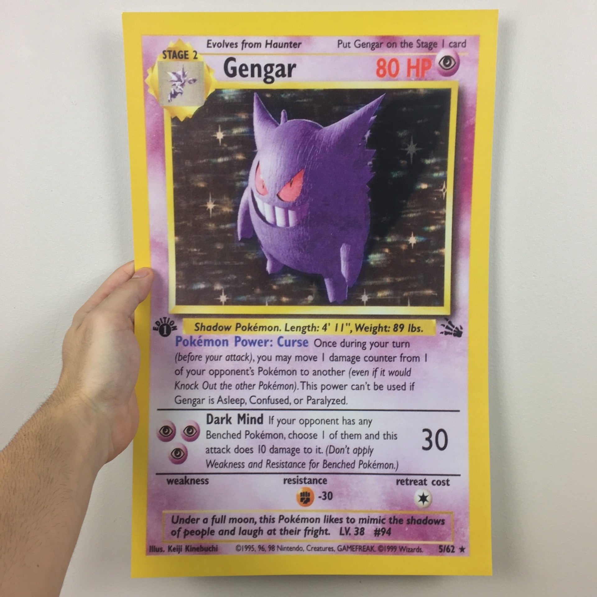 Gengar Poster