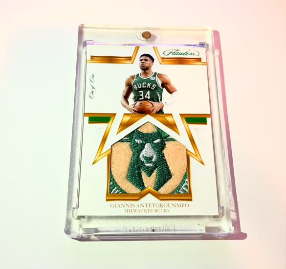 Custom Giannis Antetokounmpo Patch Card