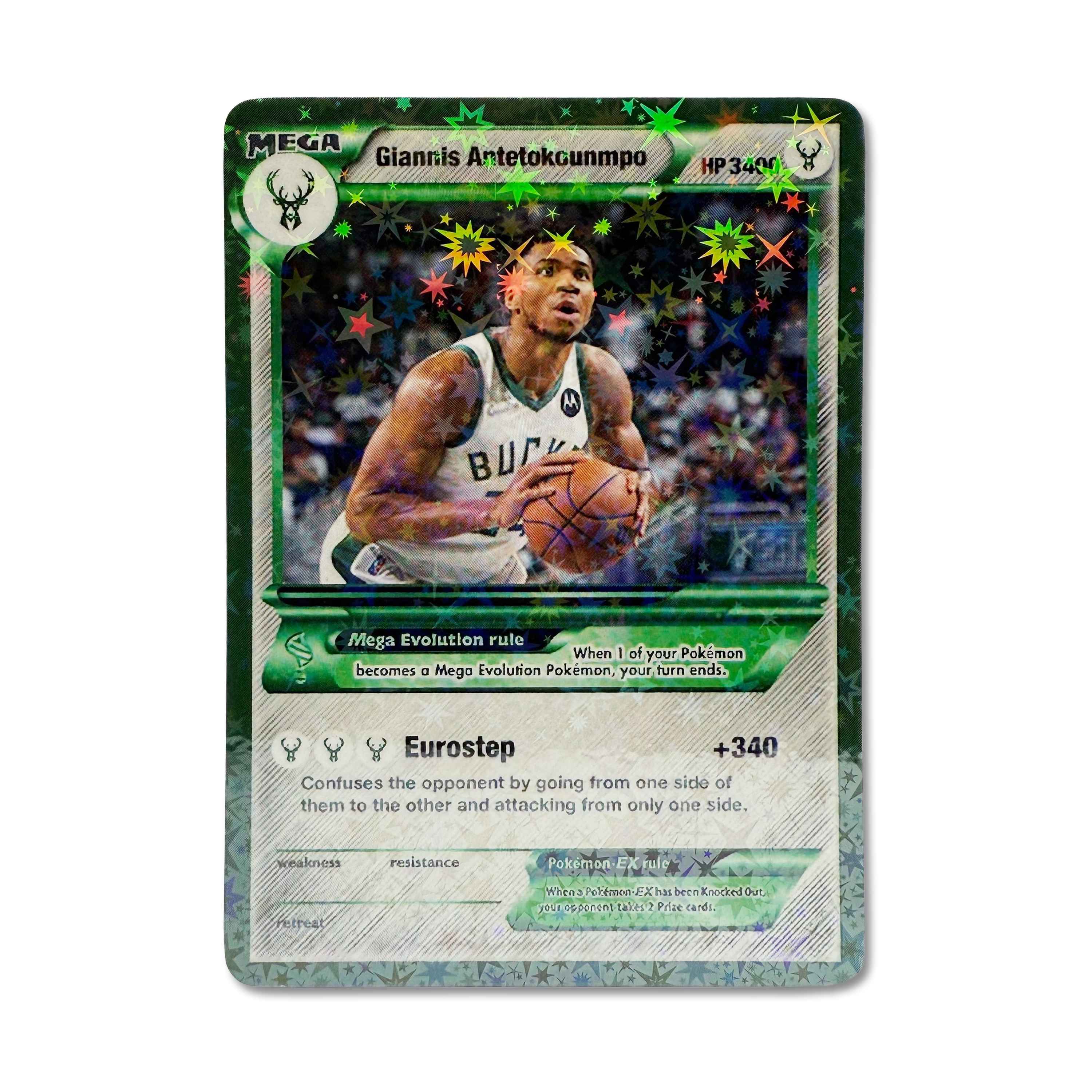 Giannis Antetokounmpo Pokemon Card