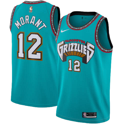 Vancouver Grizzlies Ja Morant Jersey