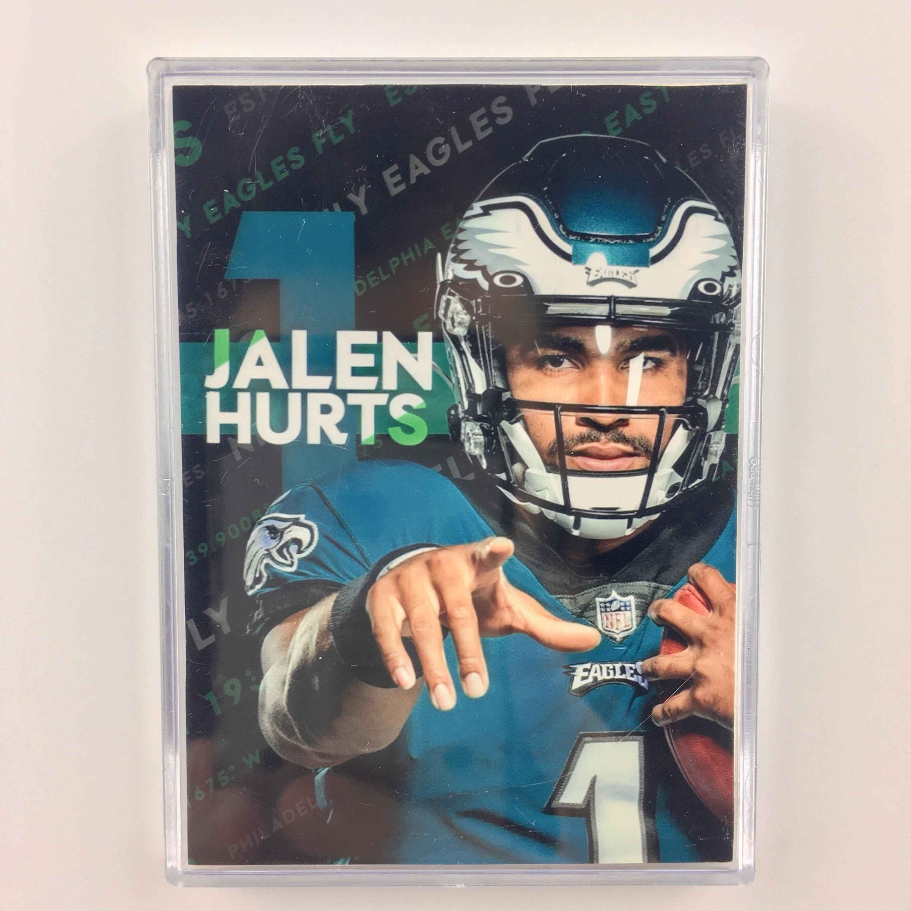 Custom Jalen Hurts Patch Card