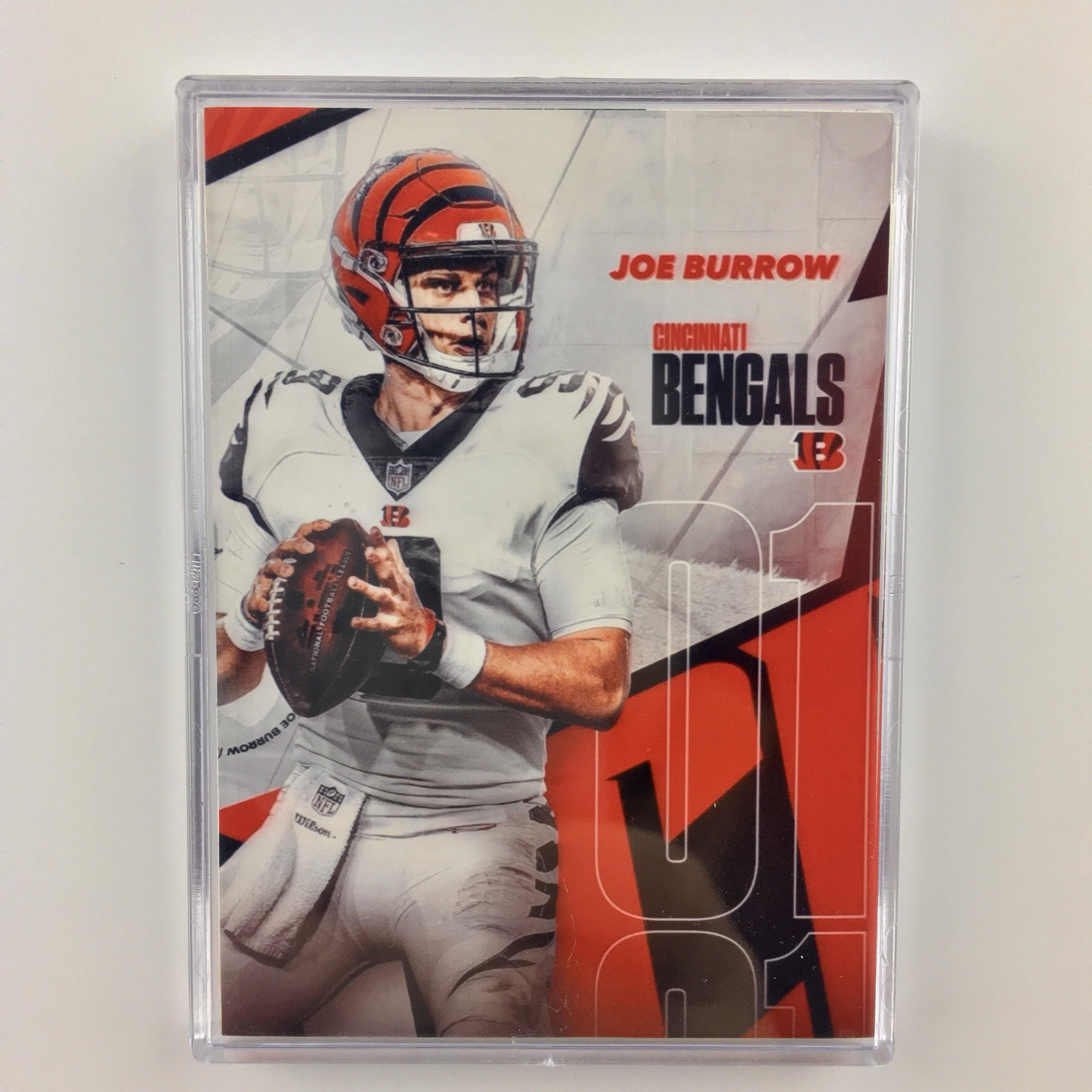 Custom Joe Burrow Patch Card