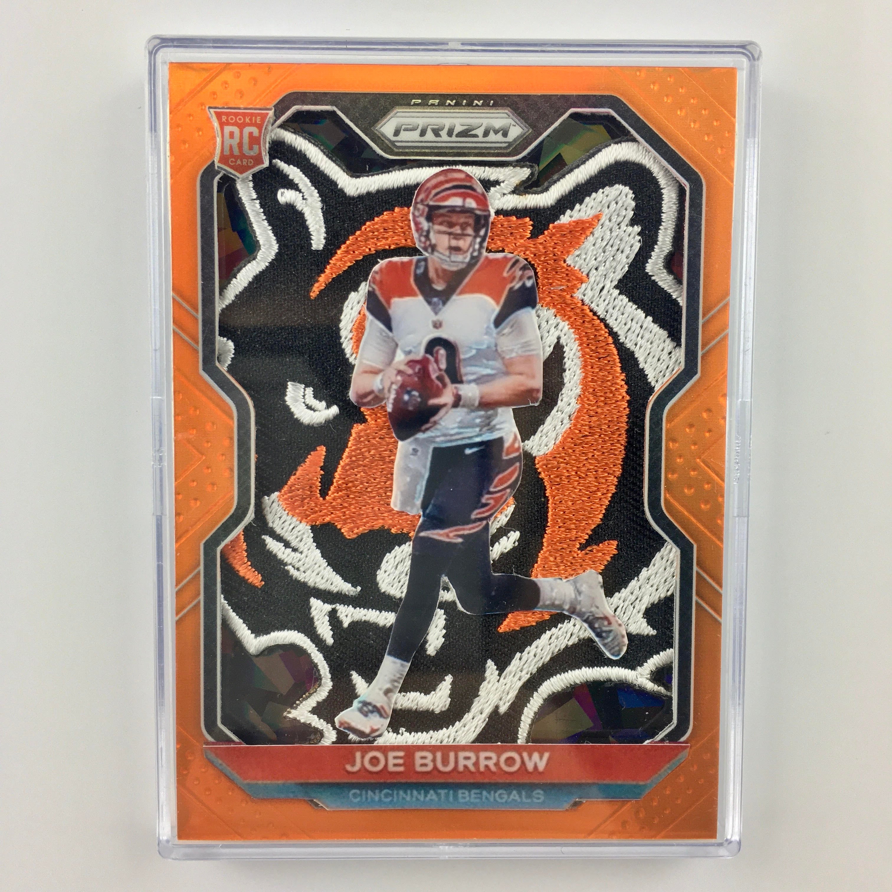 Custom Joe Burrow Patch Card