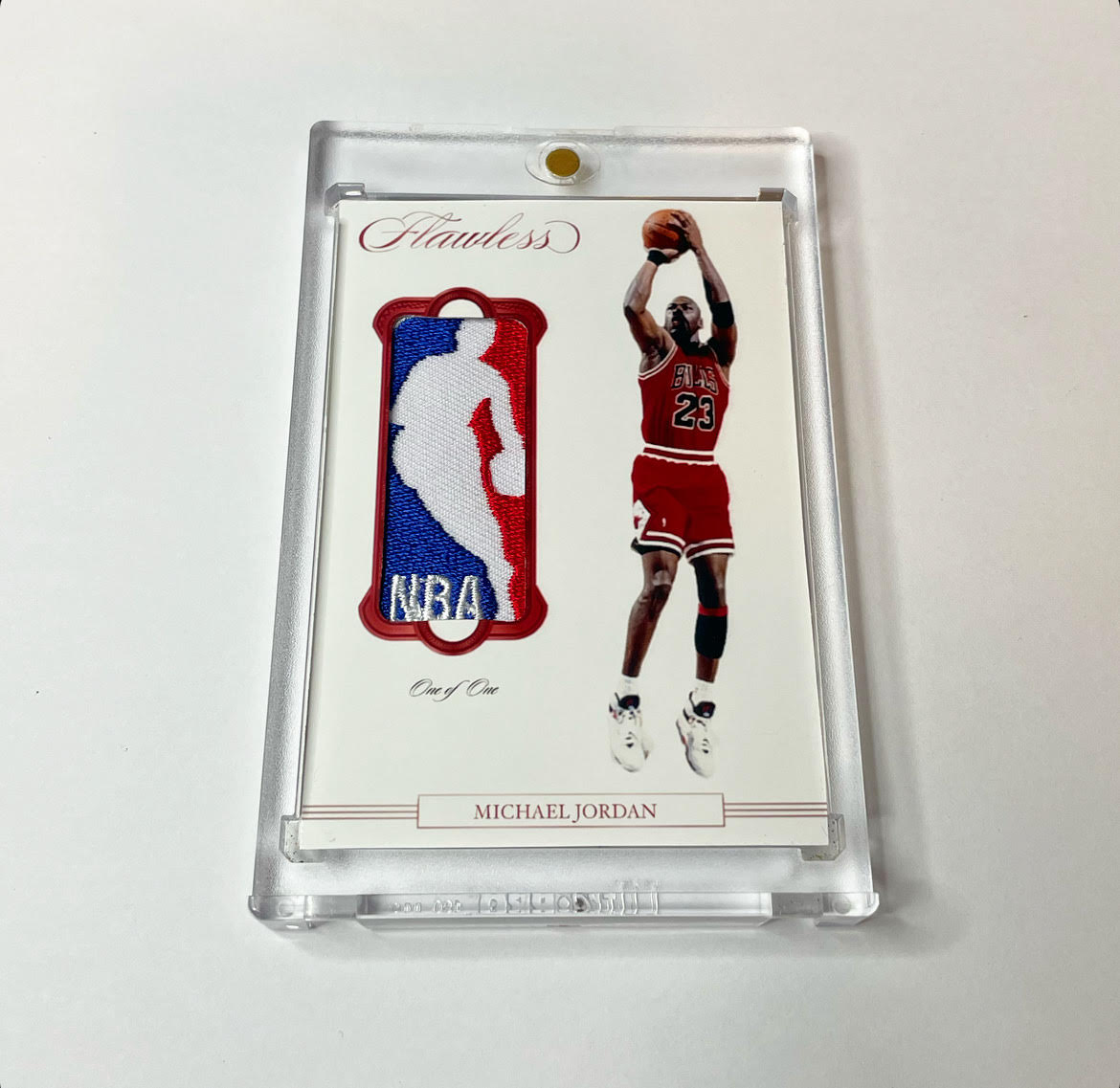 Custom Michael Jordan Patch Card