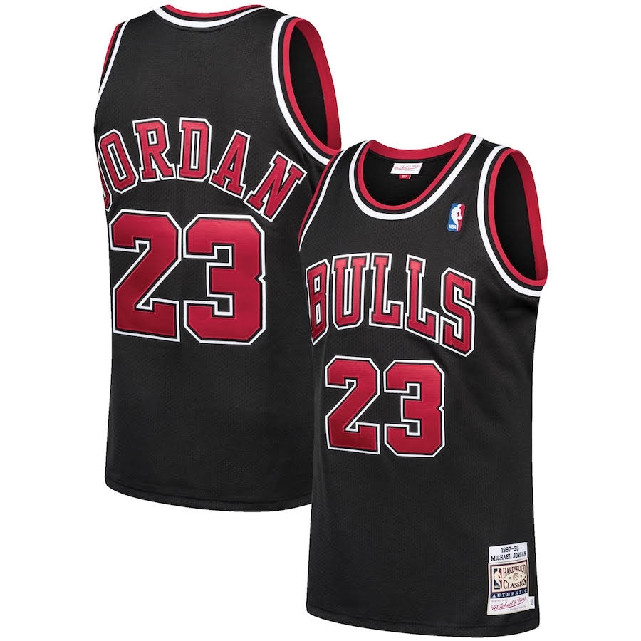 Chicago Bulls Michael Jordan Jersey Black