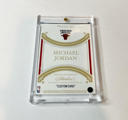 Custom Michael Jordan Patch Card