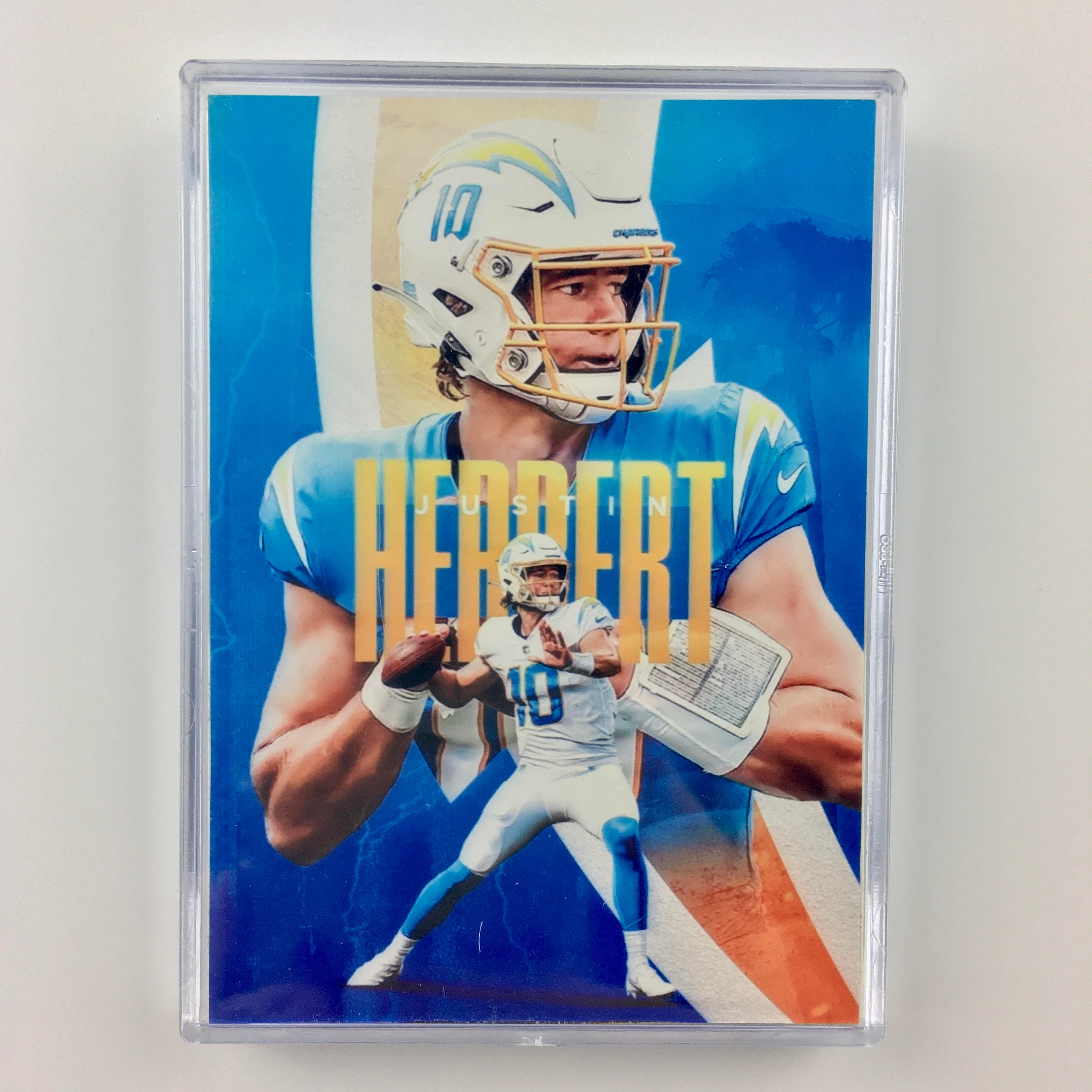 Custom Justin Herbert Patch Card