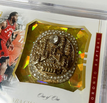 Custom Kawhi Leonard Championship Ring Card