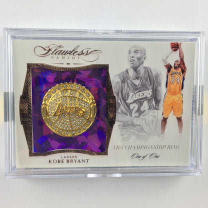 Custom Kobe Bryant Ring Card