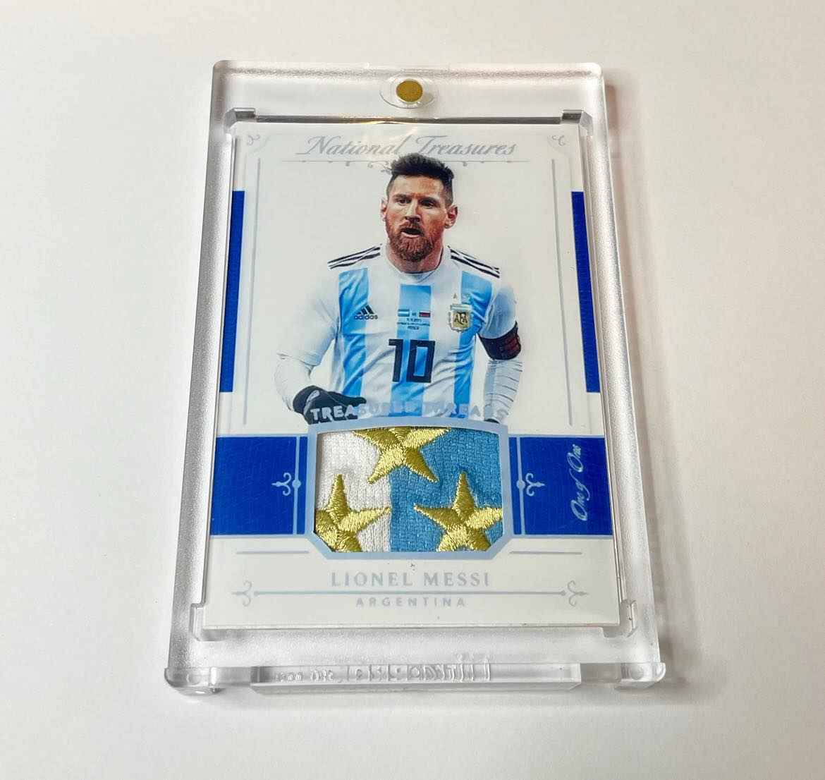 Custom Lionel Messi Patch Card 1/1