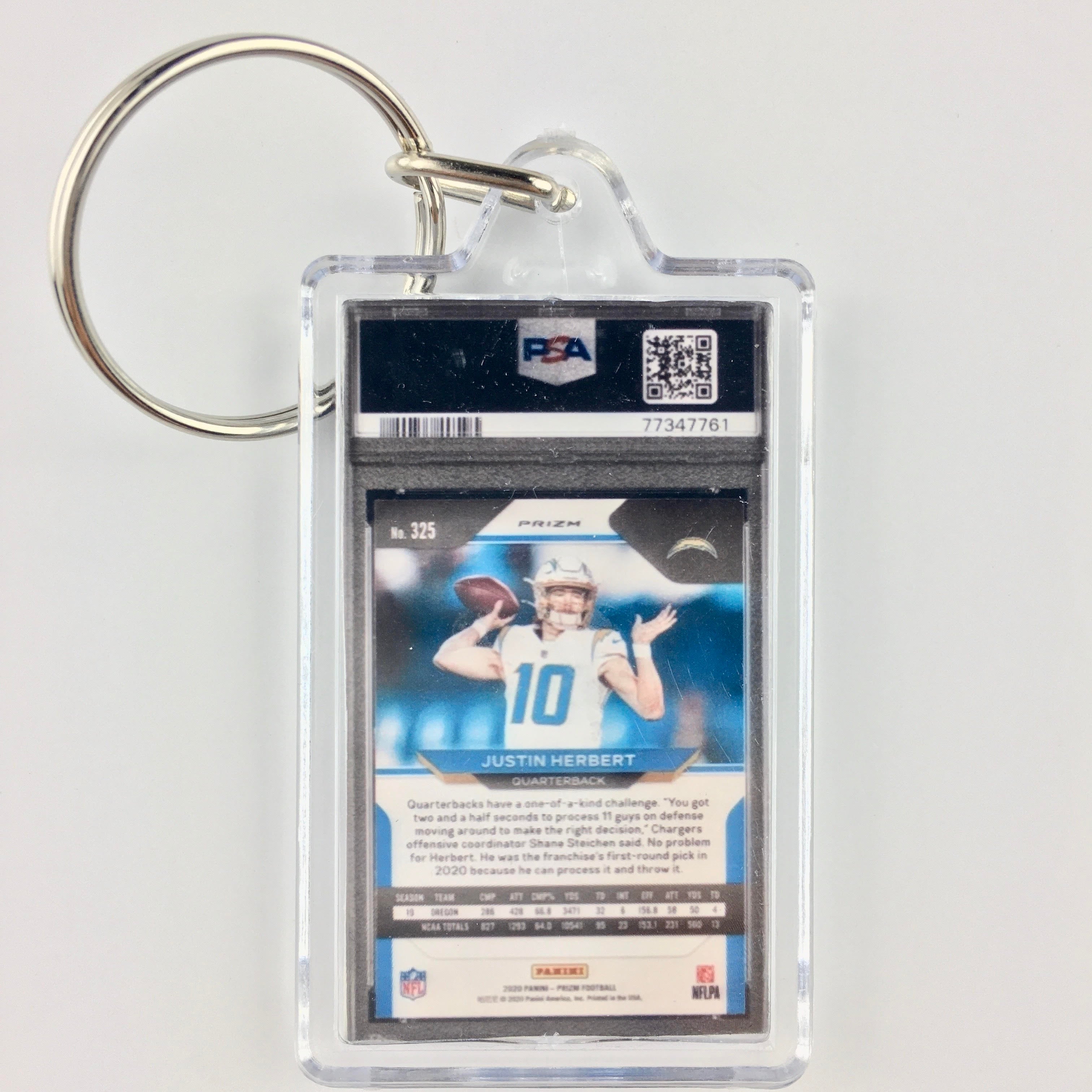 Justin Herbert Keychain