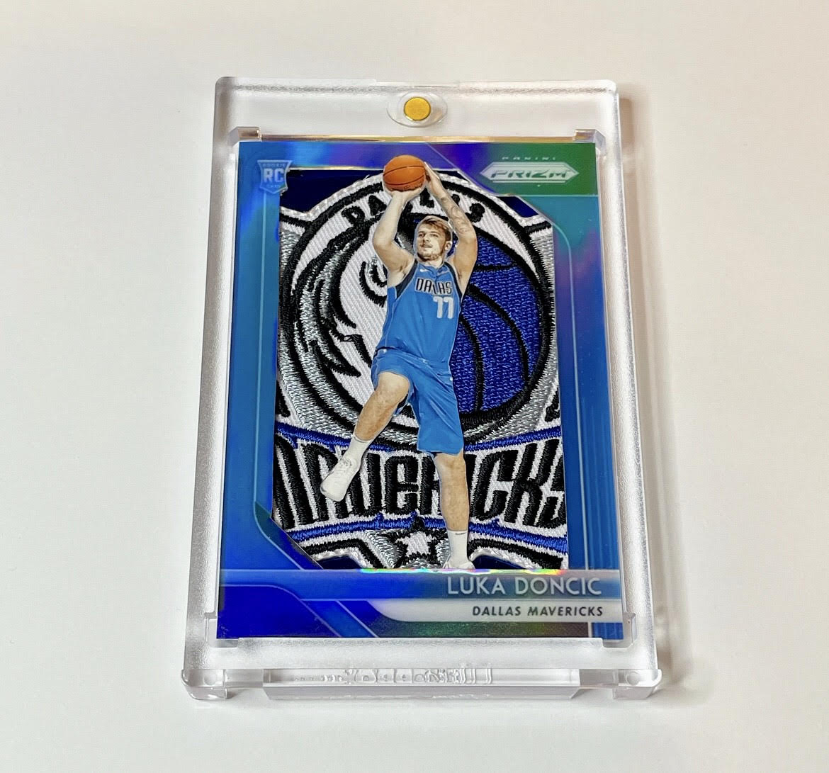Custom Luka Doncic Patch Card