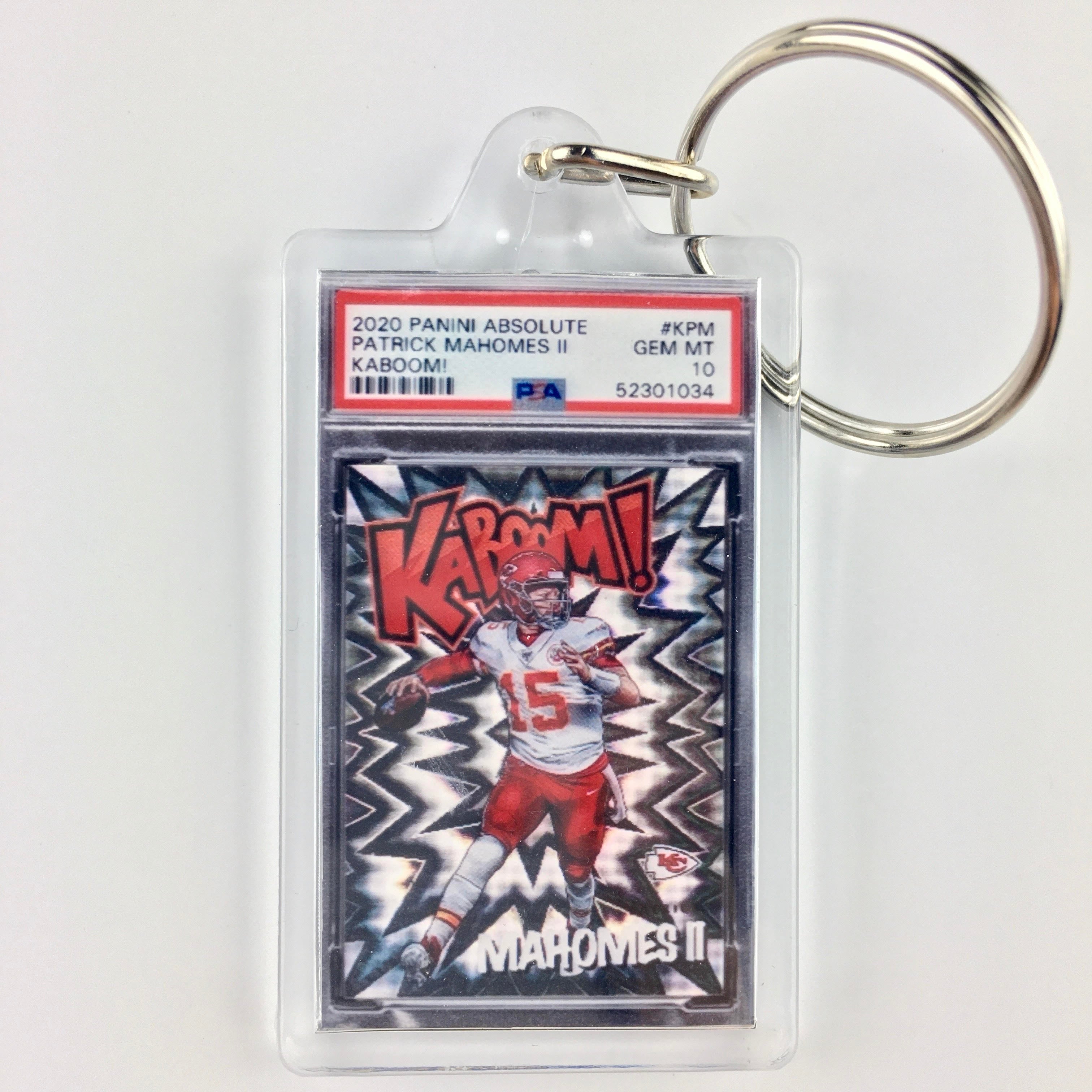 Patrick Mahomes Keychain KABOOM!