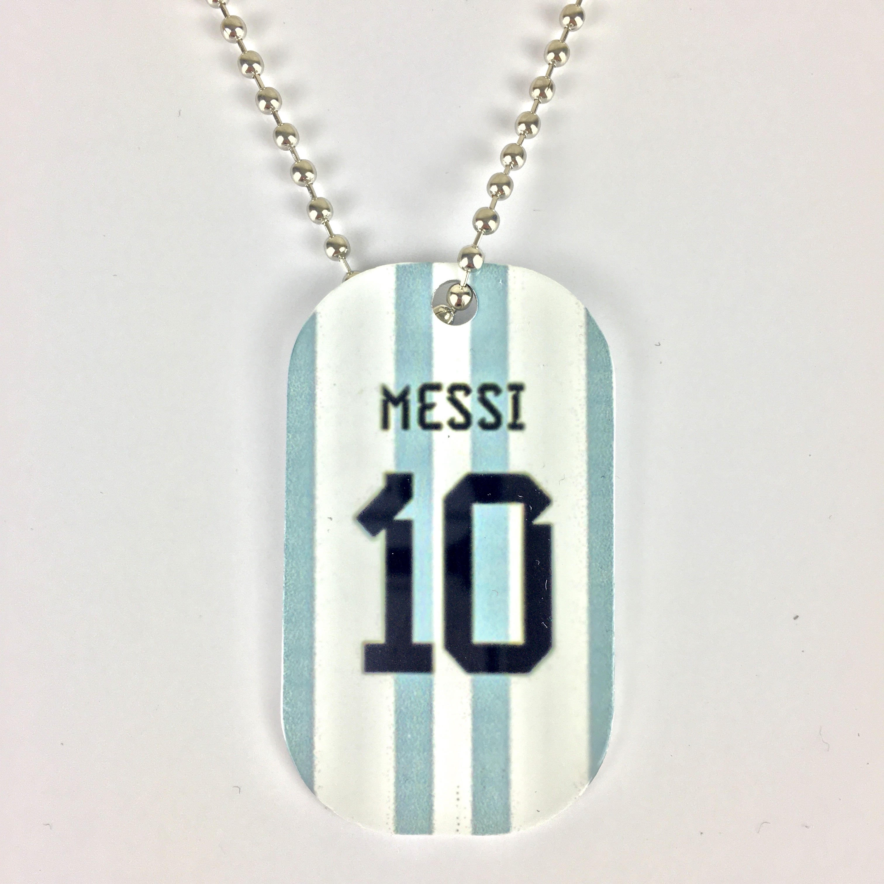 Lionel Messi Dog Tag Argentina