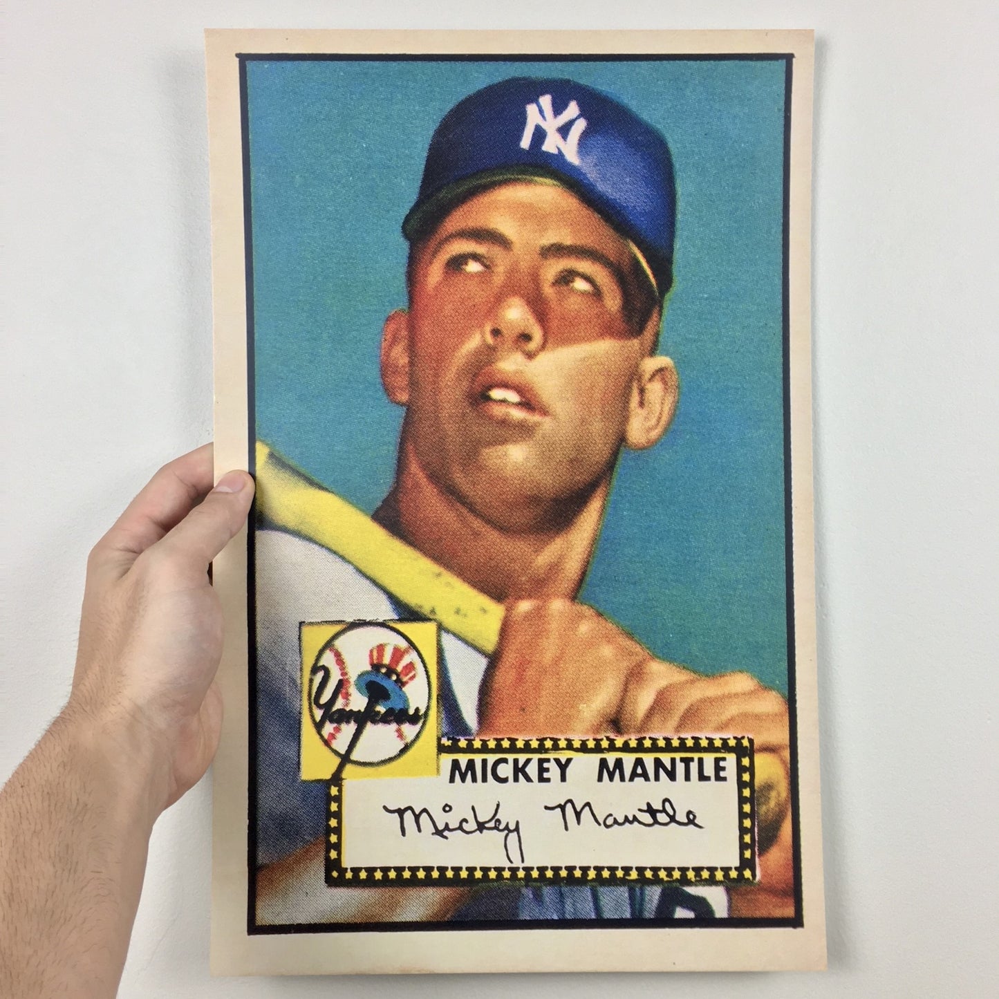 Mickey Mantle Poster