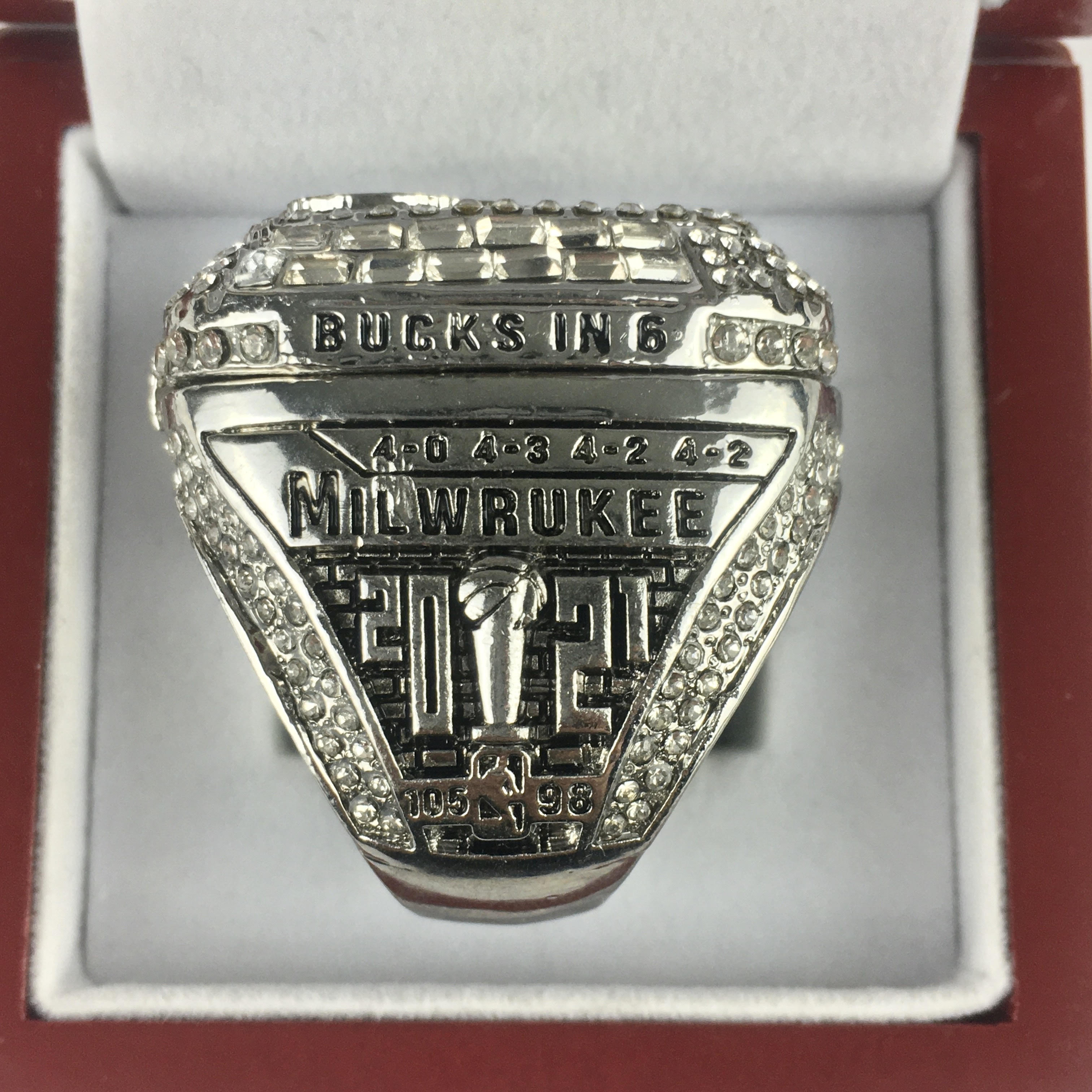 Milwaukee Bucks Championship Ring 2021