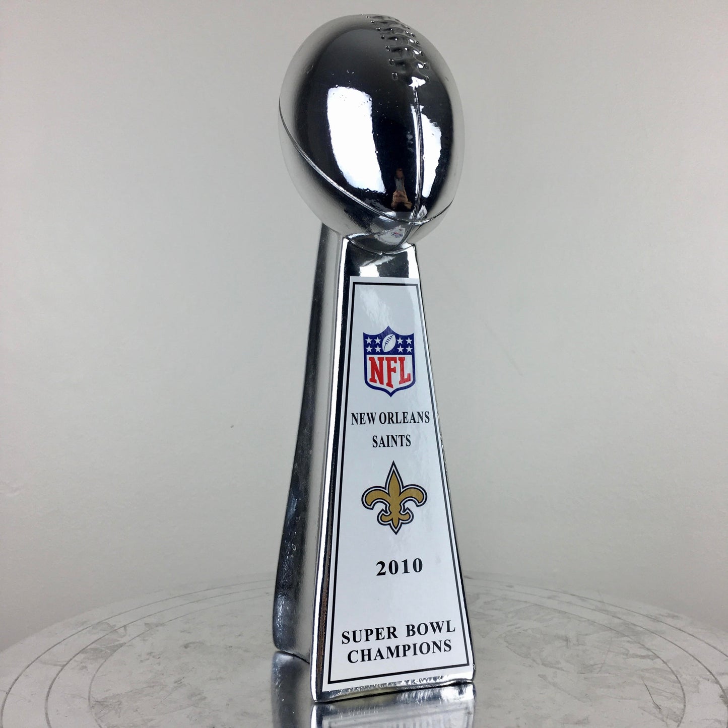 New Orleans Saints Super Bowl Trophy